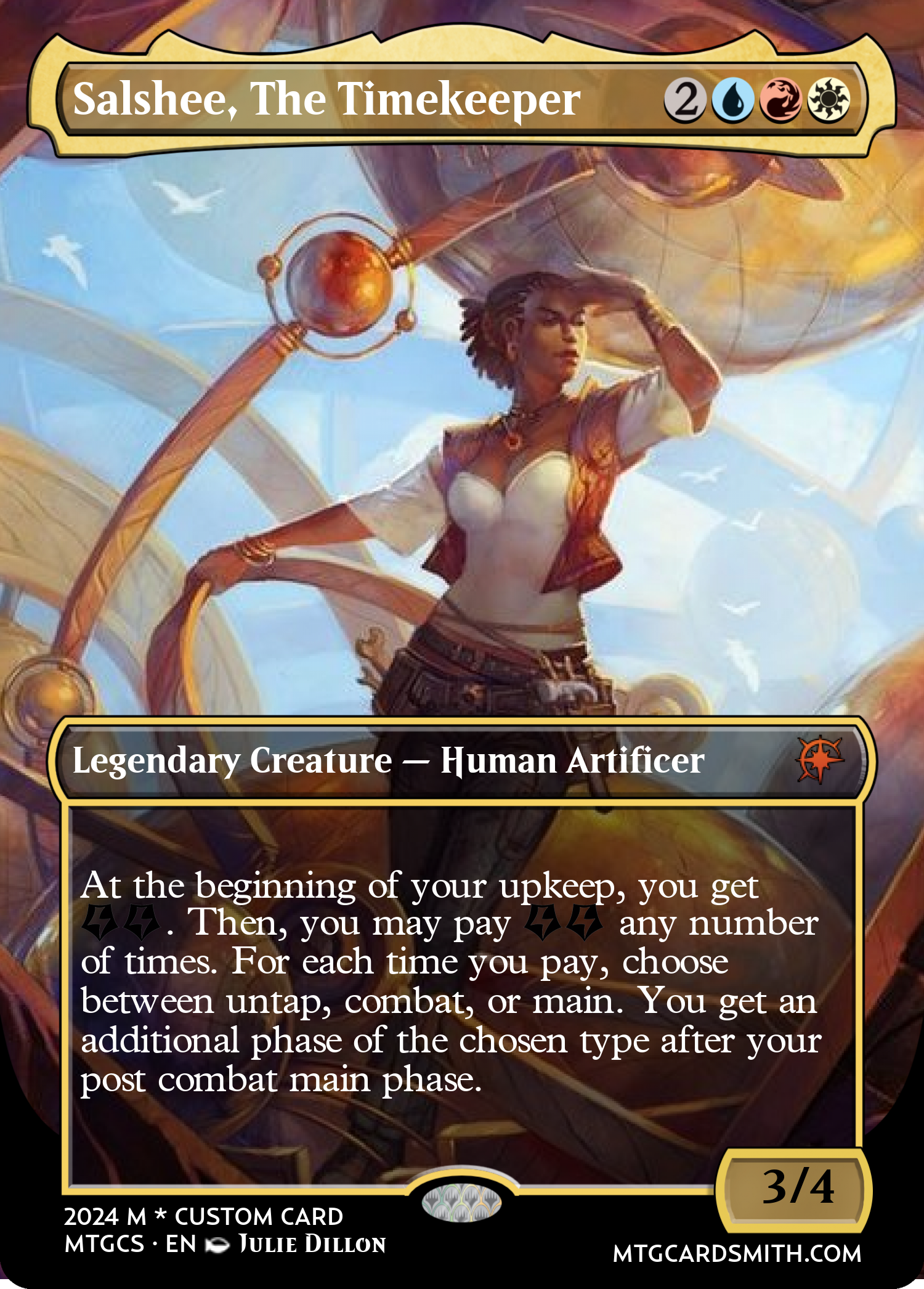 Salshee, The Timekeeper