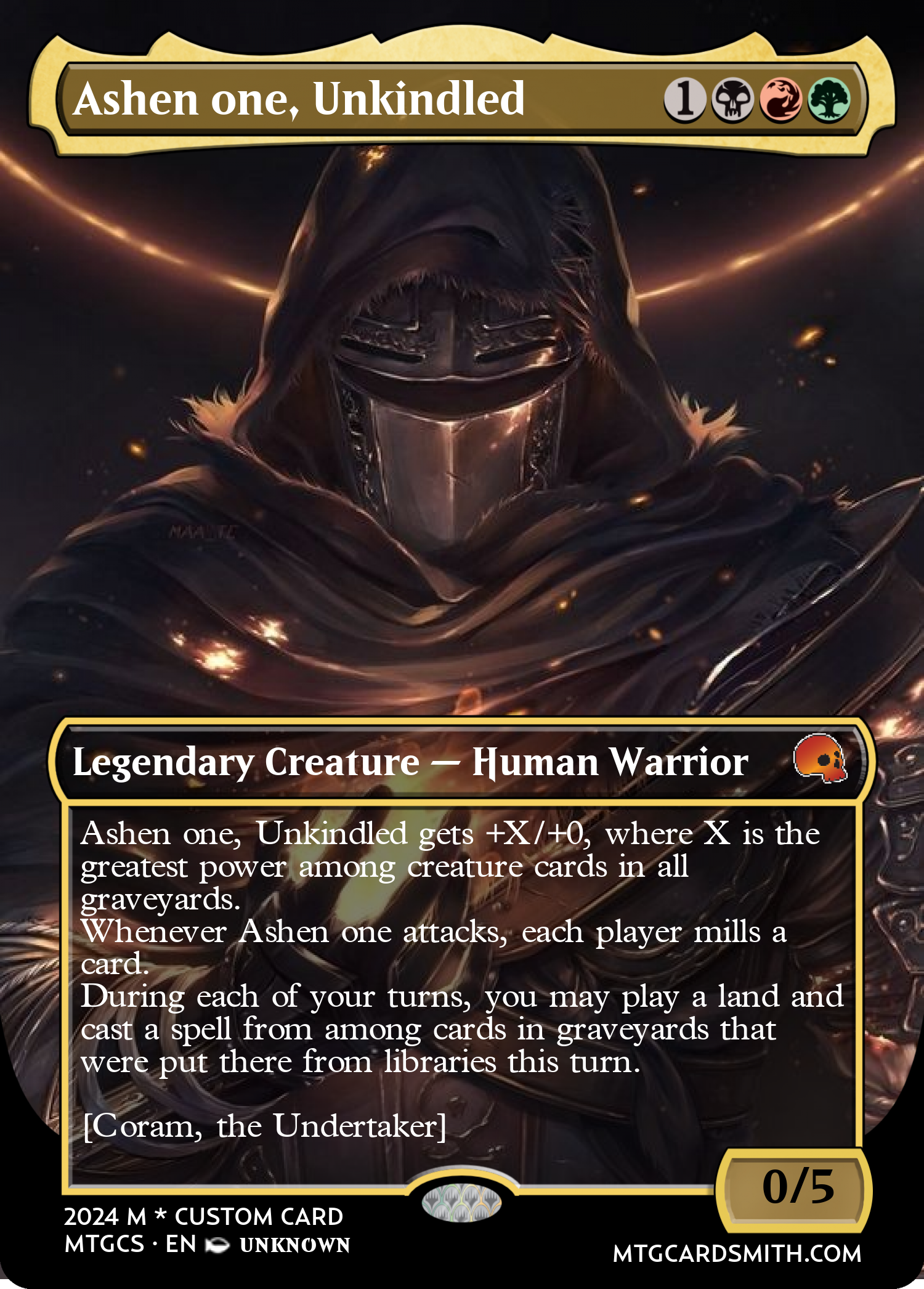 Ashen one, Unkindled