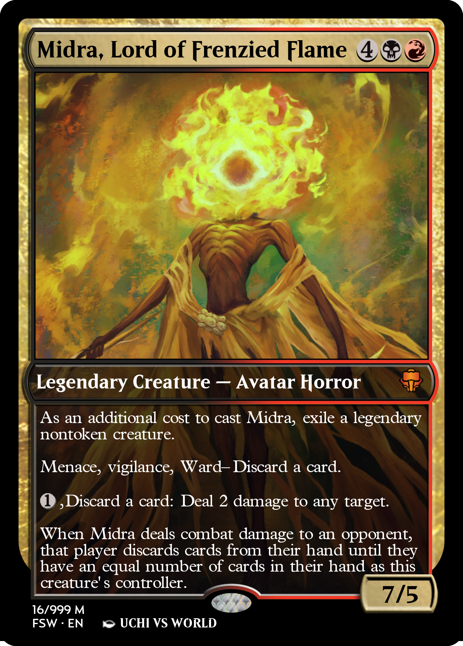 Midra, Lord of Frenzied Flame