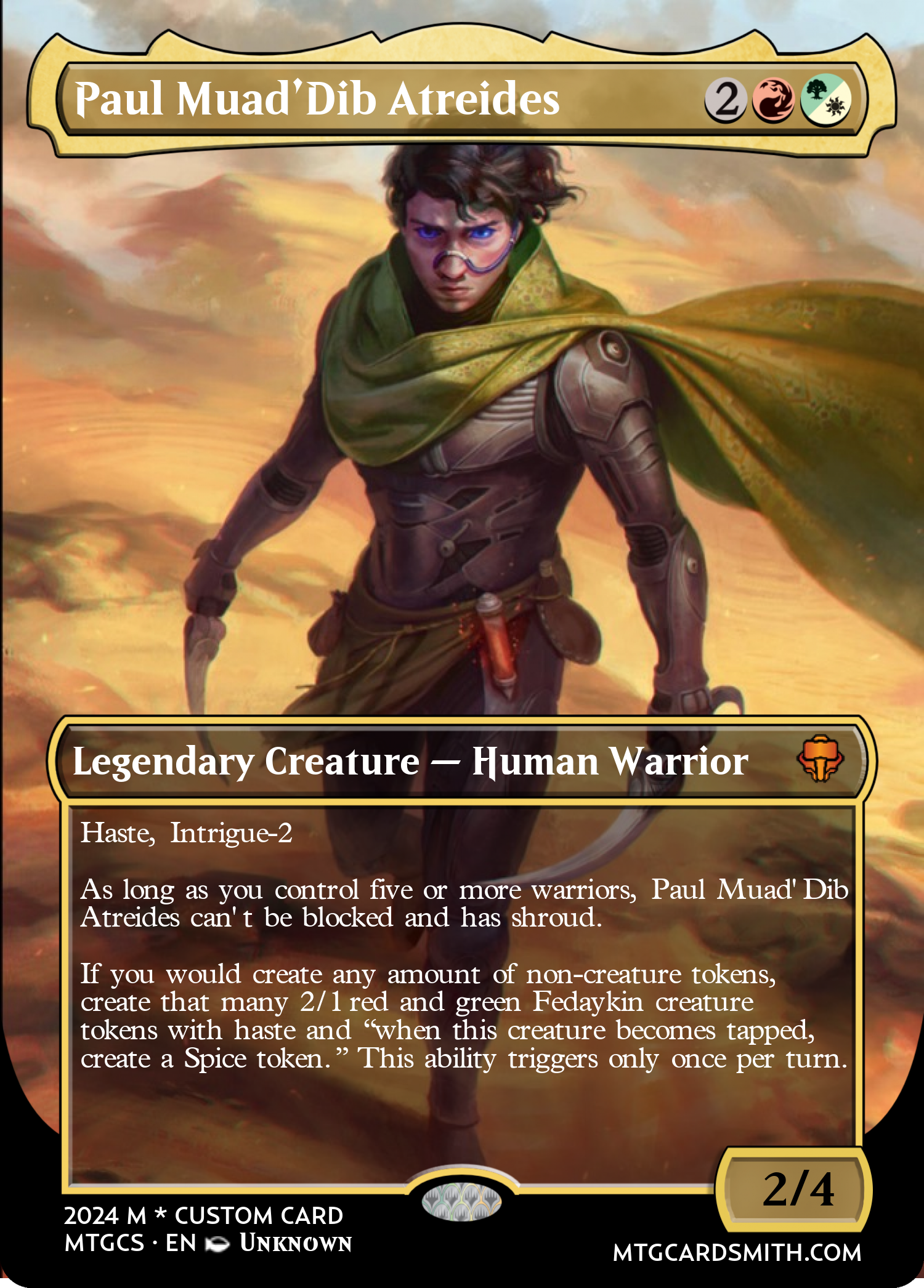 Paul Muad’Dib Atreides