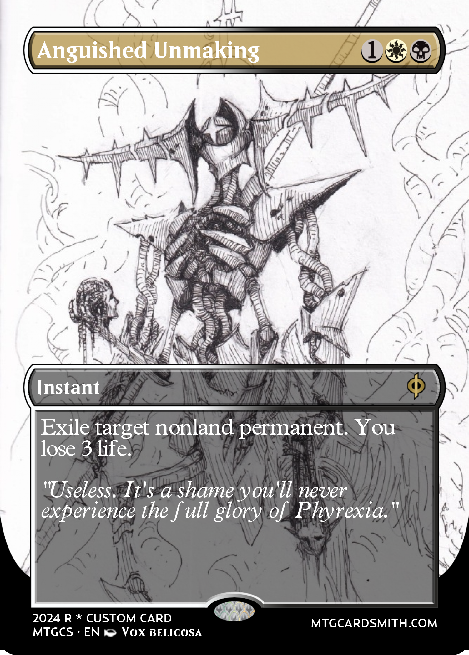 Anguished Unmaking