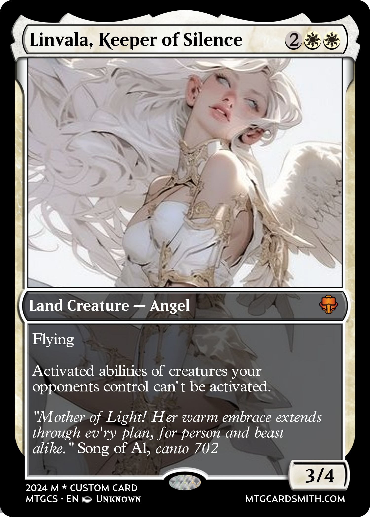 Linvala, Keeper of Silence