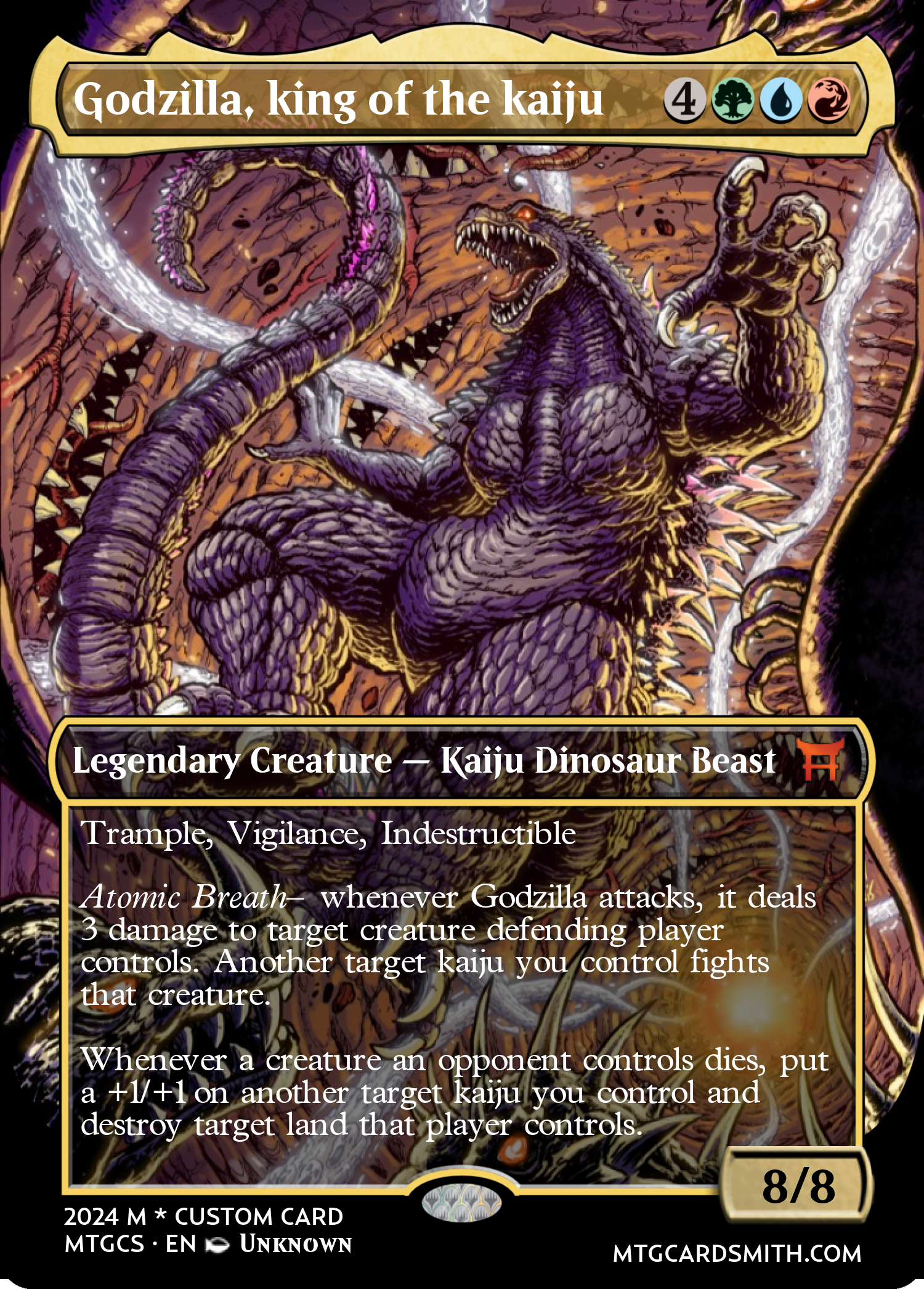 Godzilla, king of the kaiju