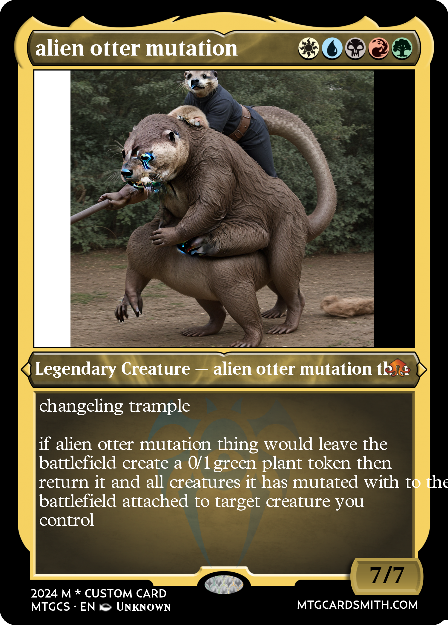 alien otter mutation
