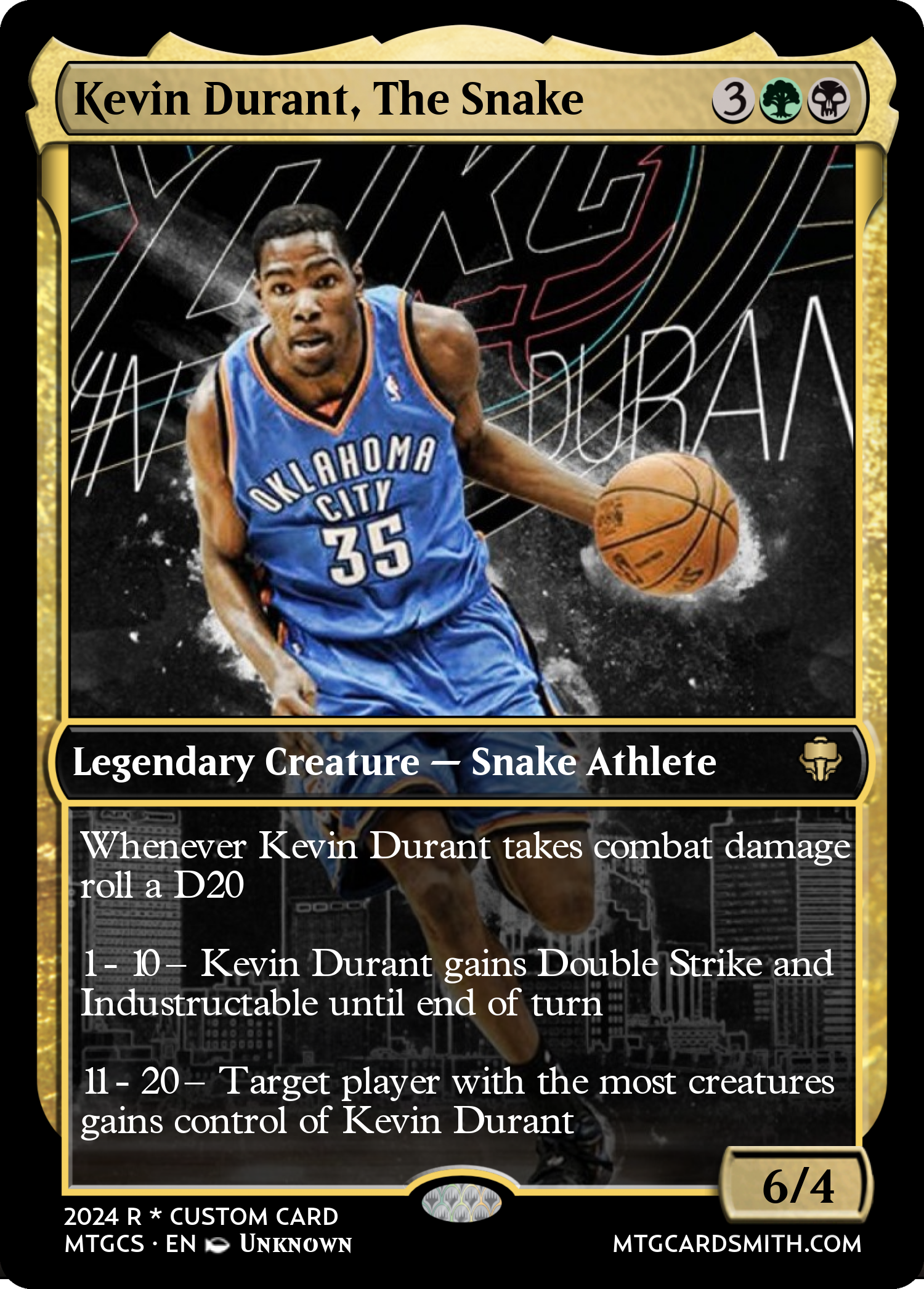Kevin Durant, The Snake