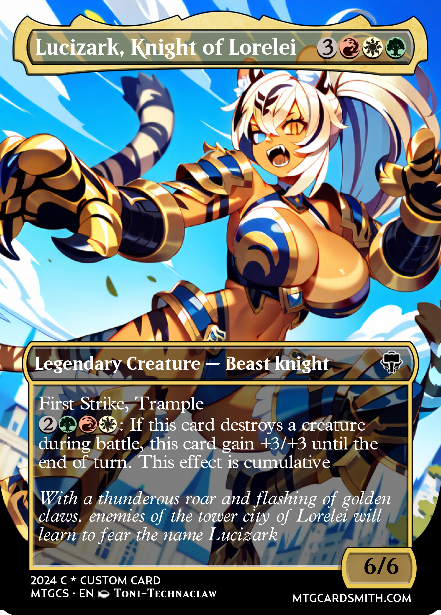Lucizark, Knight of Lorelei