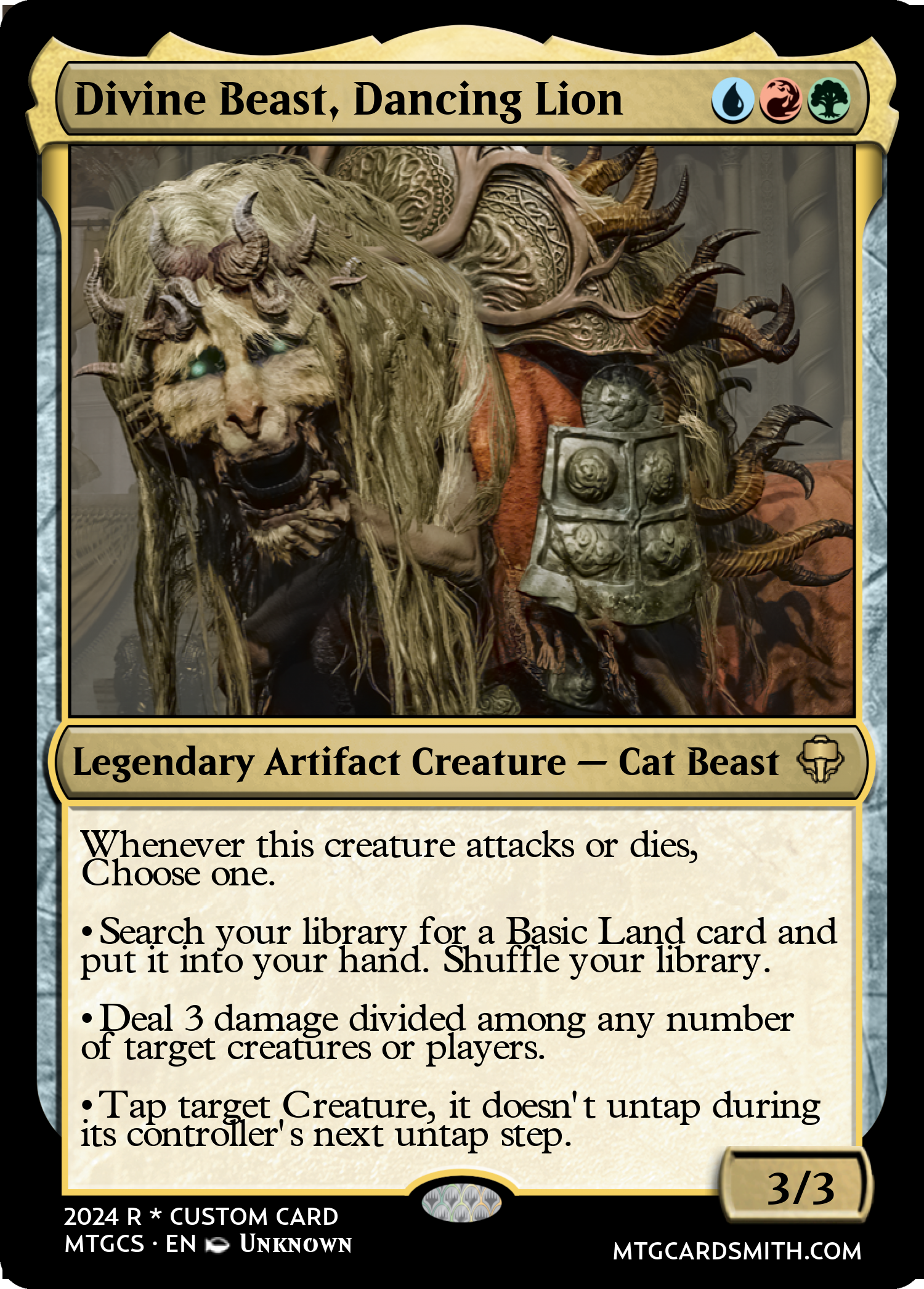 Divine Beast, Dancing Lion