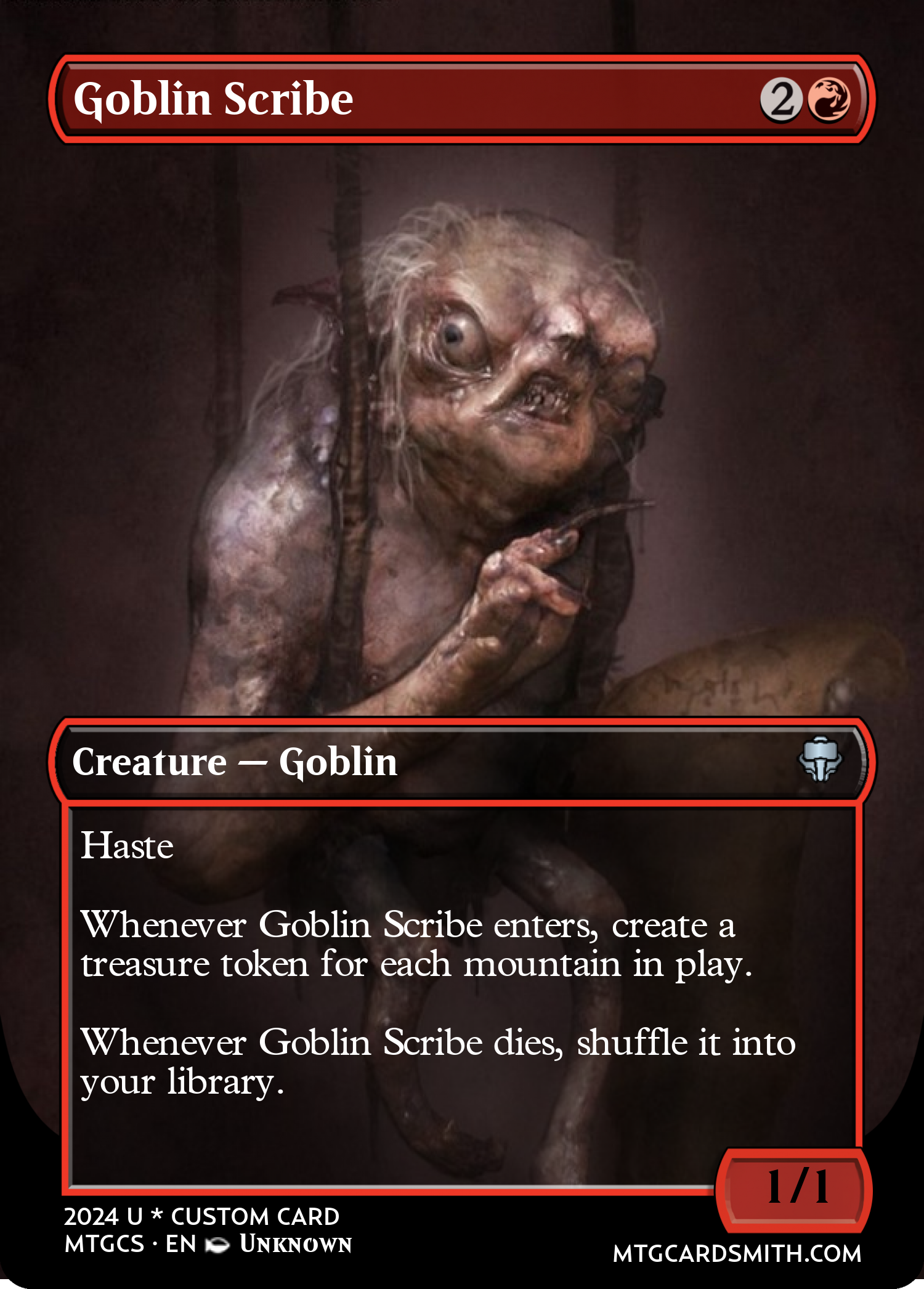 Goblin Scribe