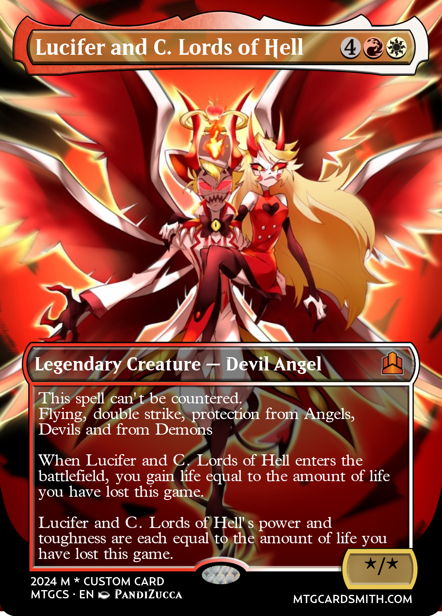 Lucifer and C. Lords of Hell