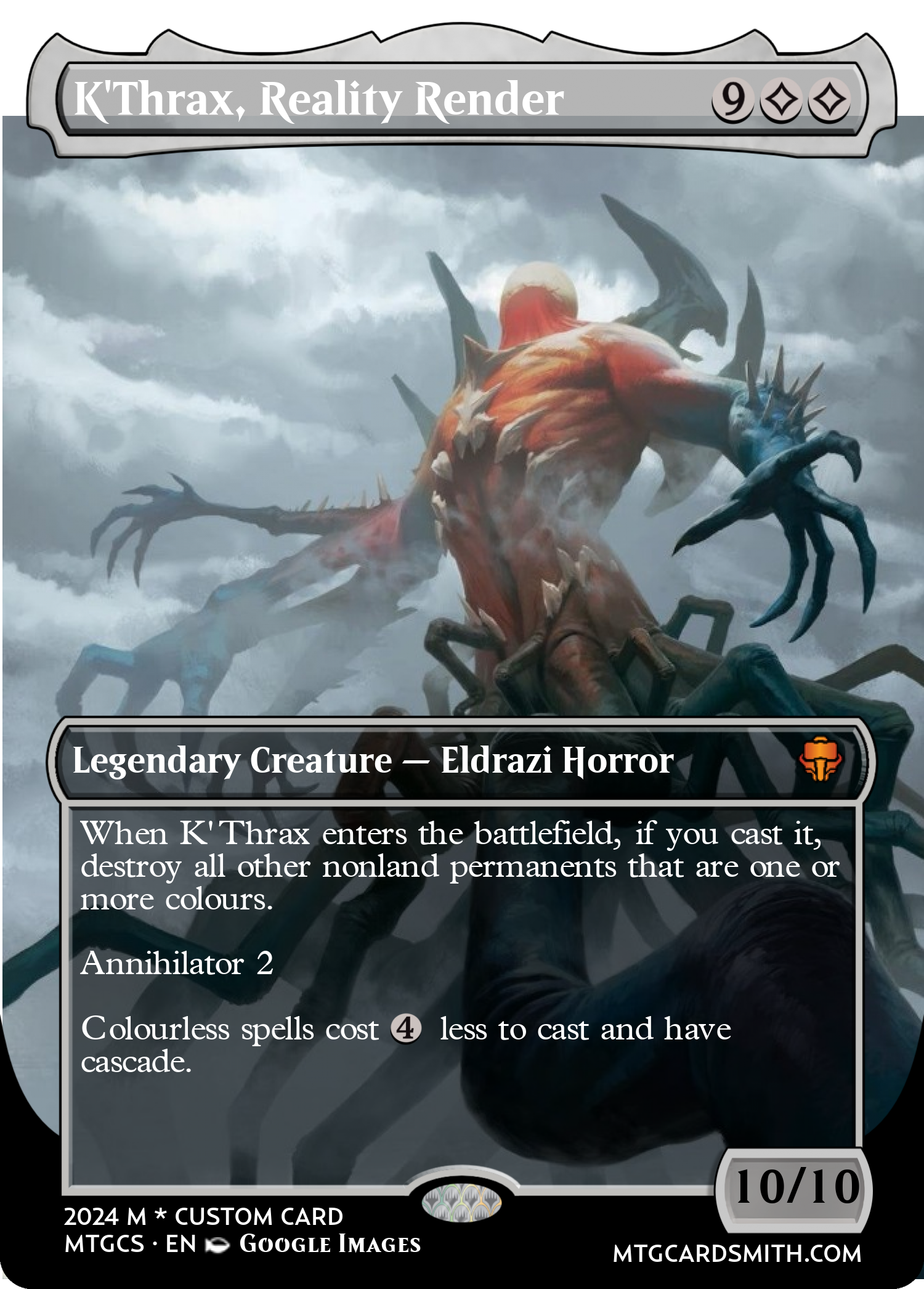 K'Thrax, Reality Render