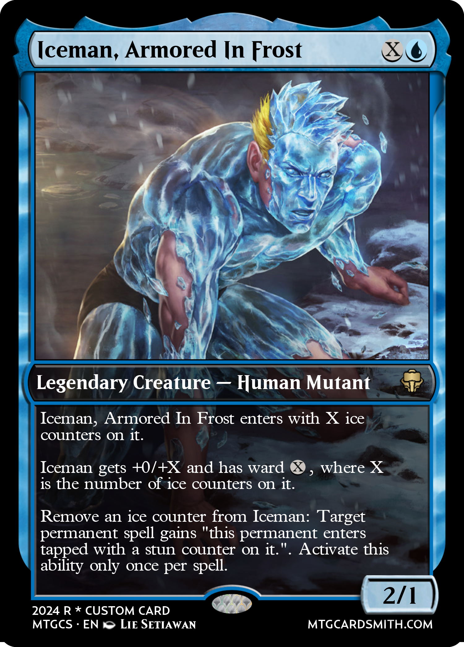 Iceman, Armored In Frost