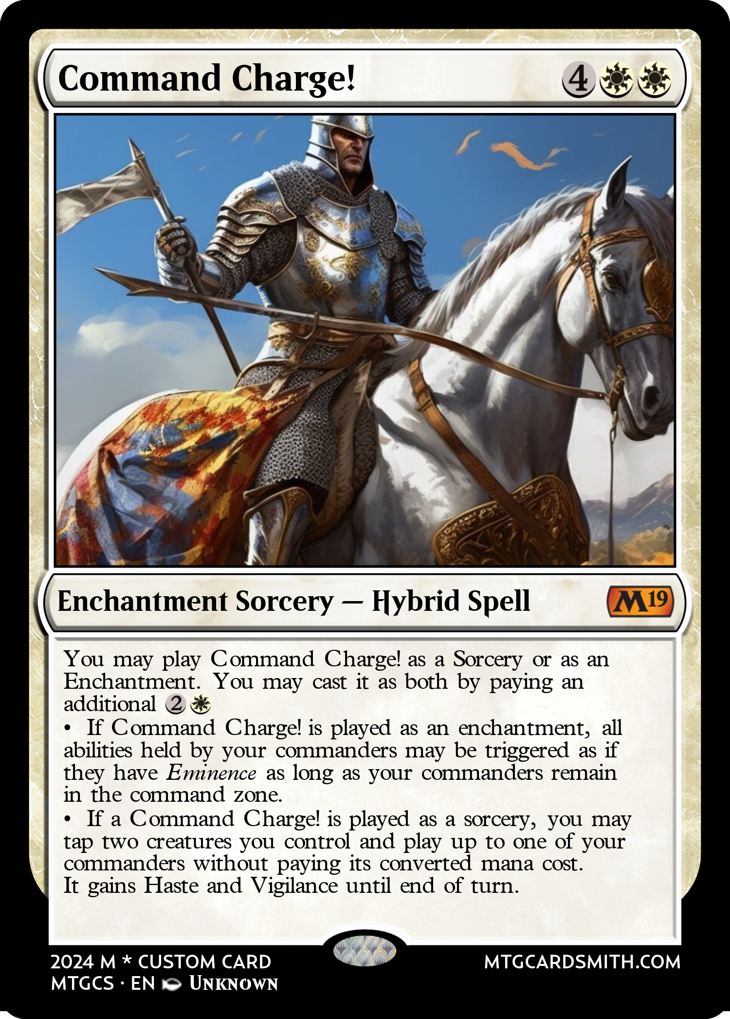 Command Charge!