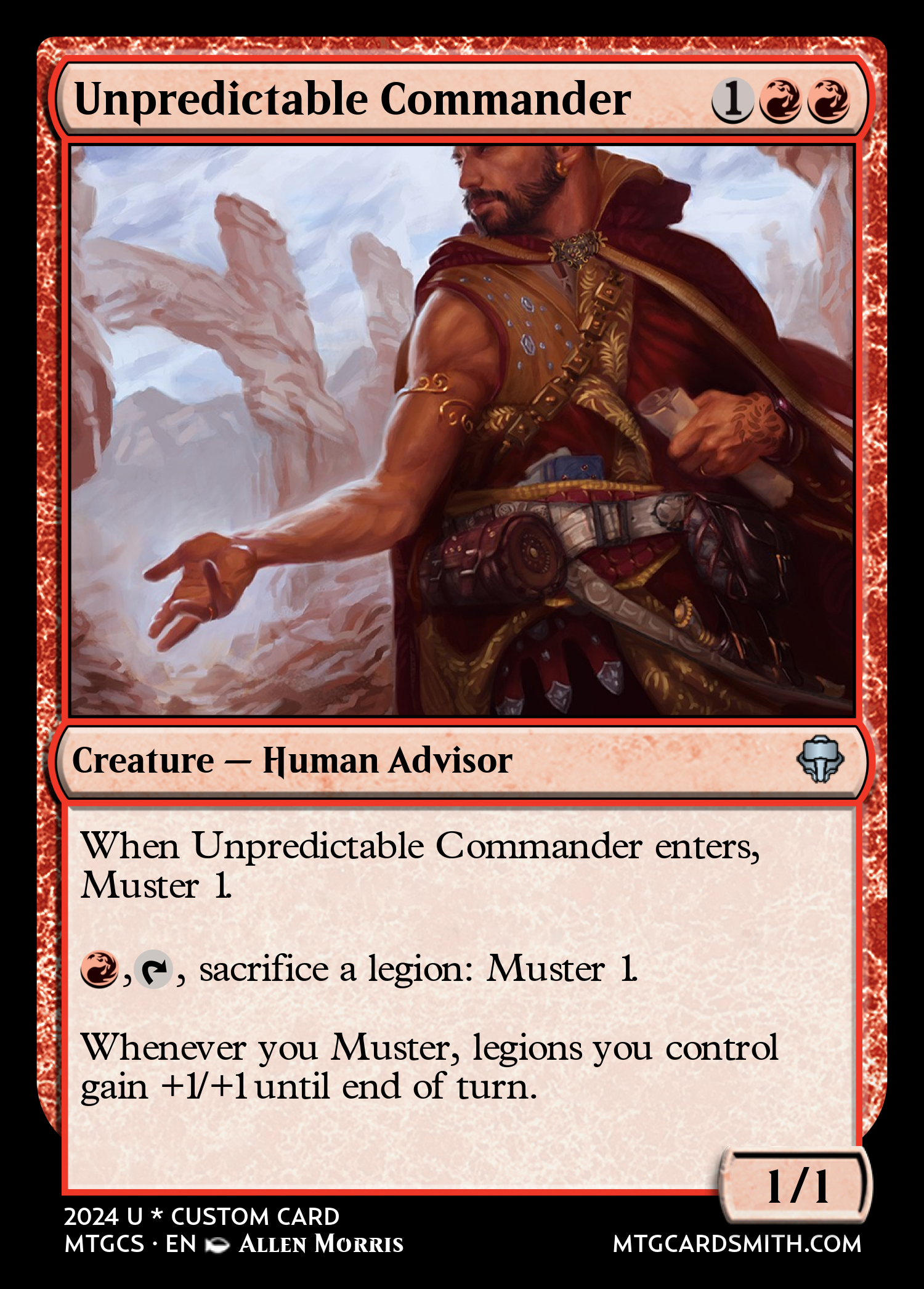 Unpredictable Commander