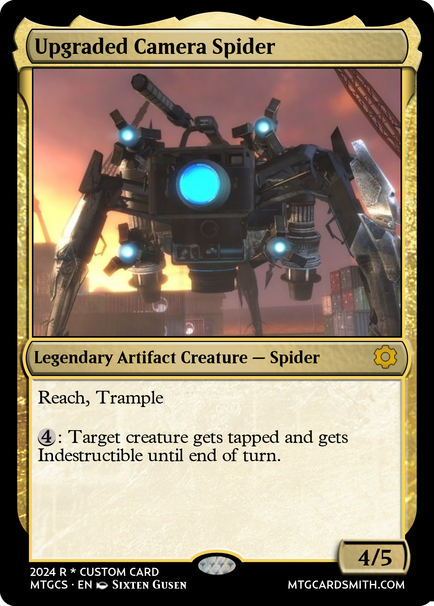Upgraded Camera Spider