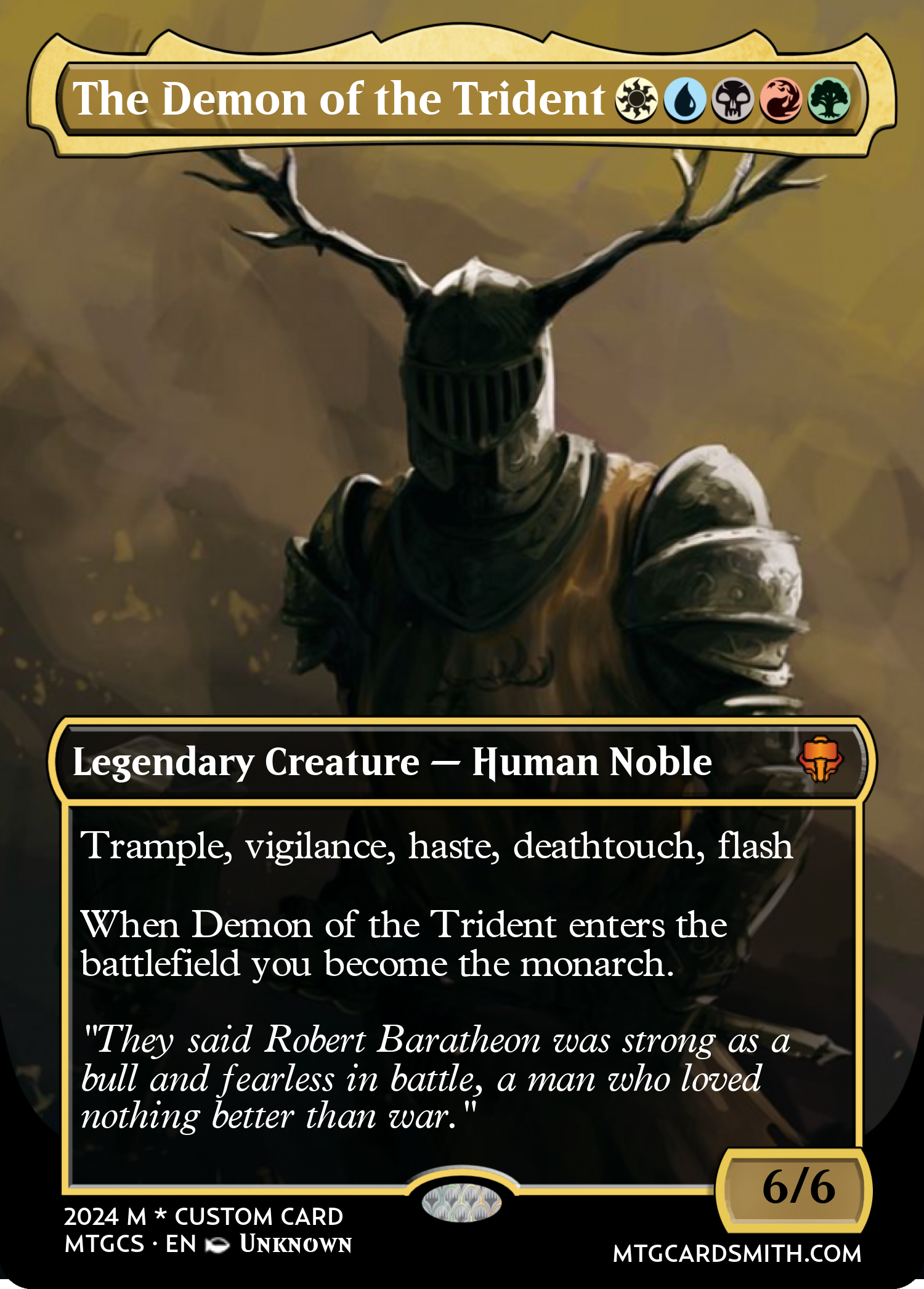 The Demon of the Trident