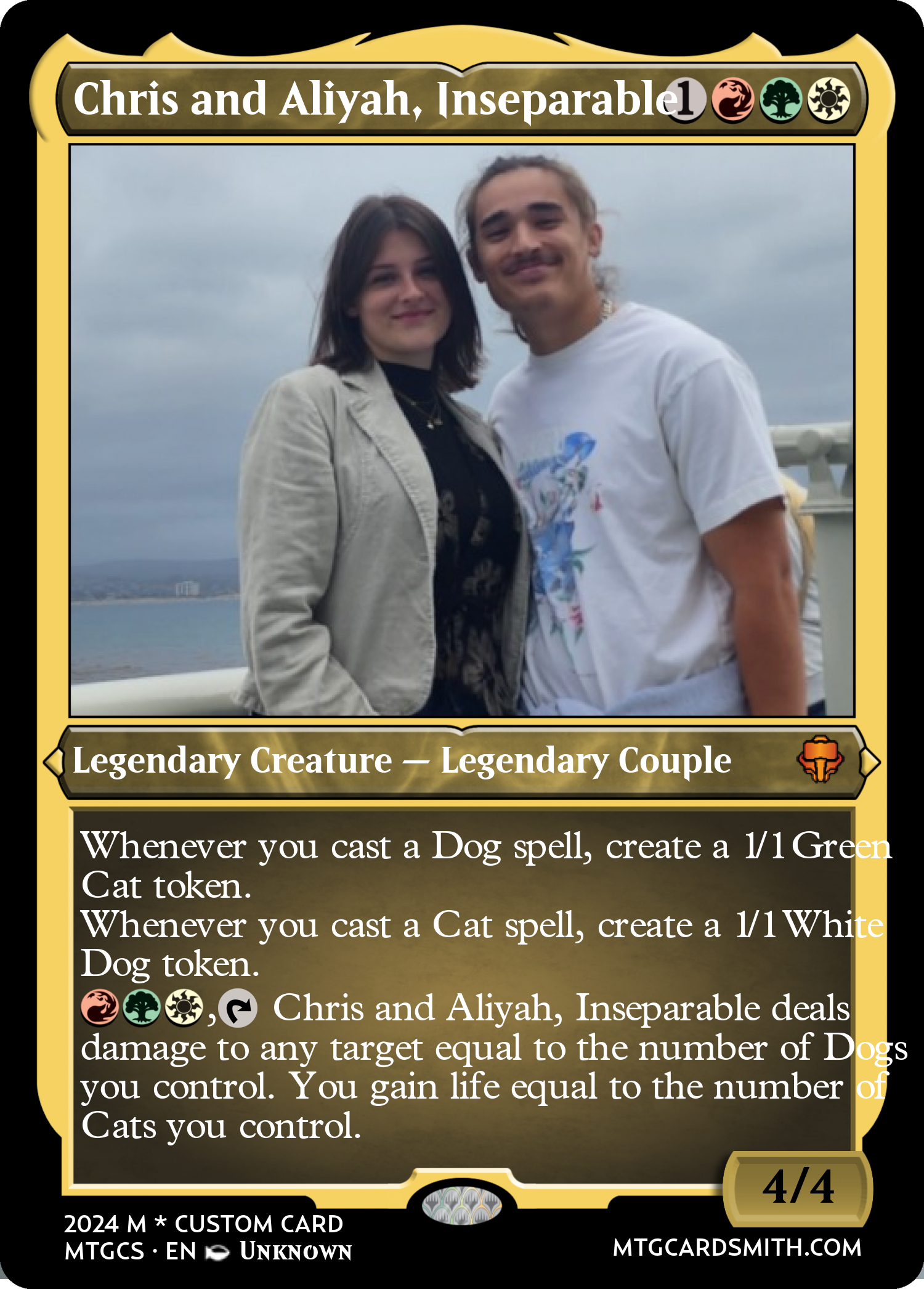 Chris and Aliyah, Inseparable 
