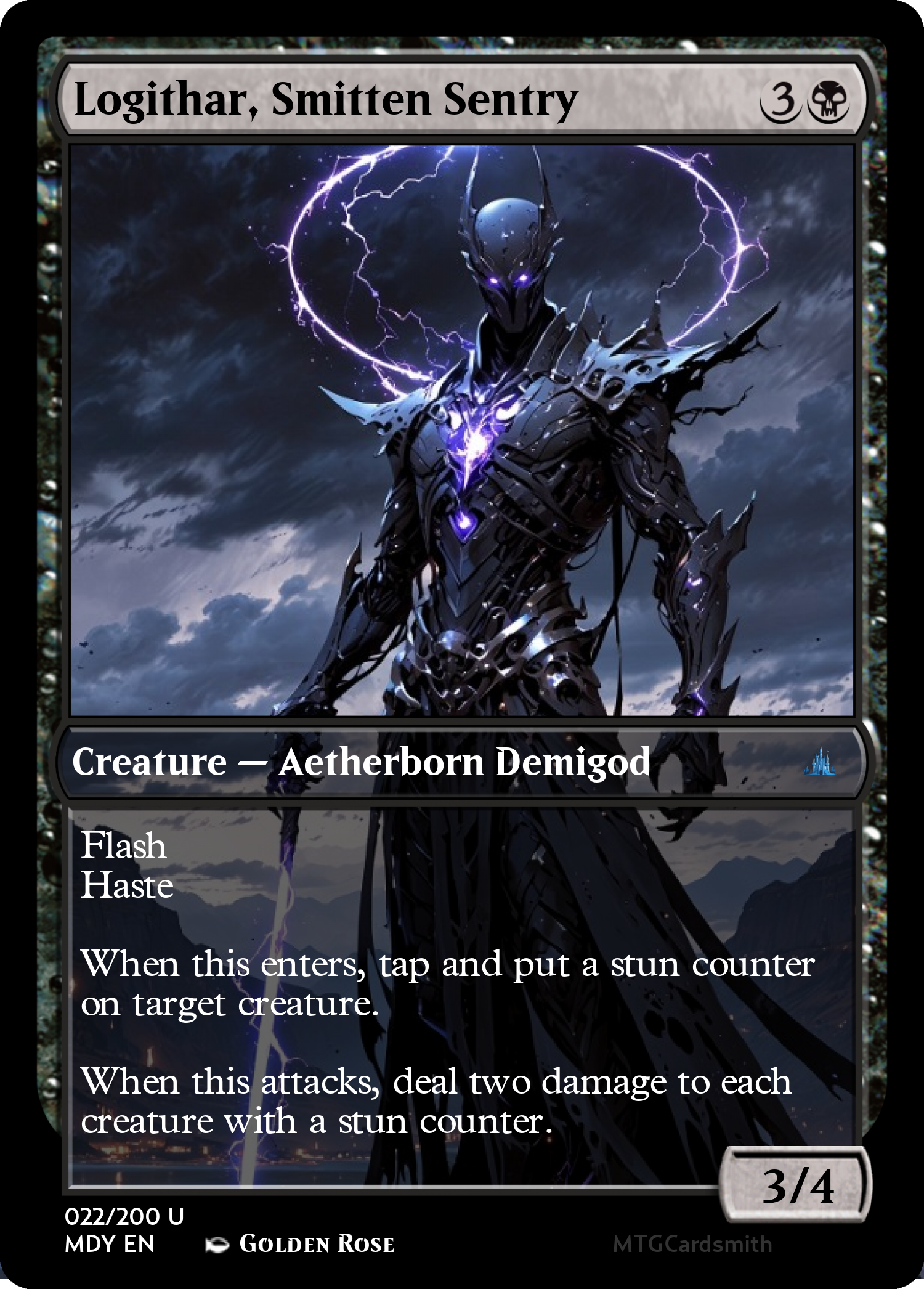 Logithar, Smitten Sentry