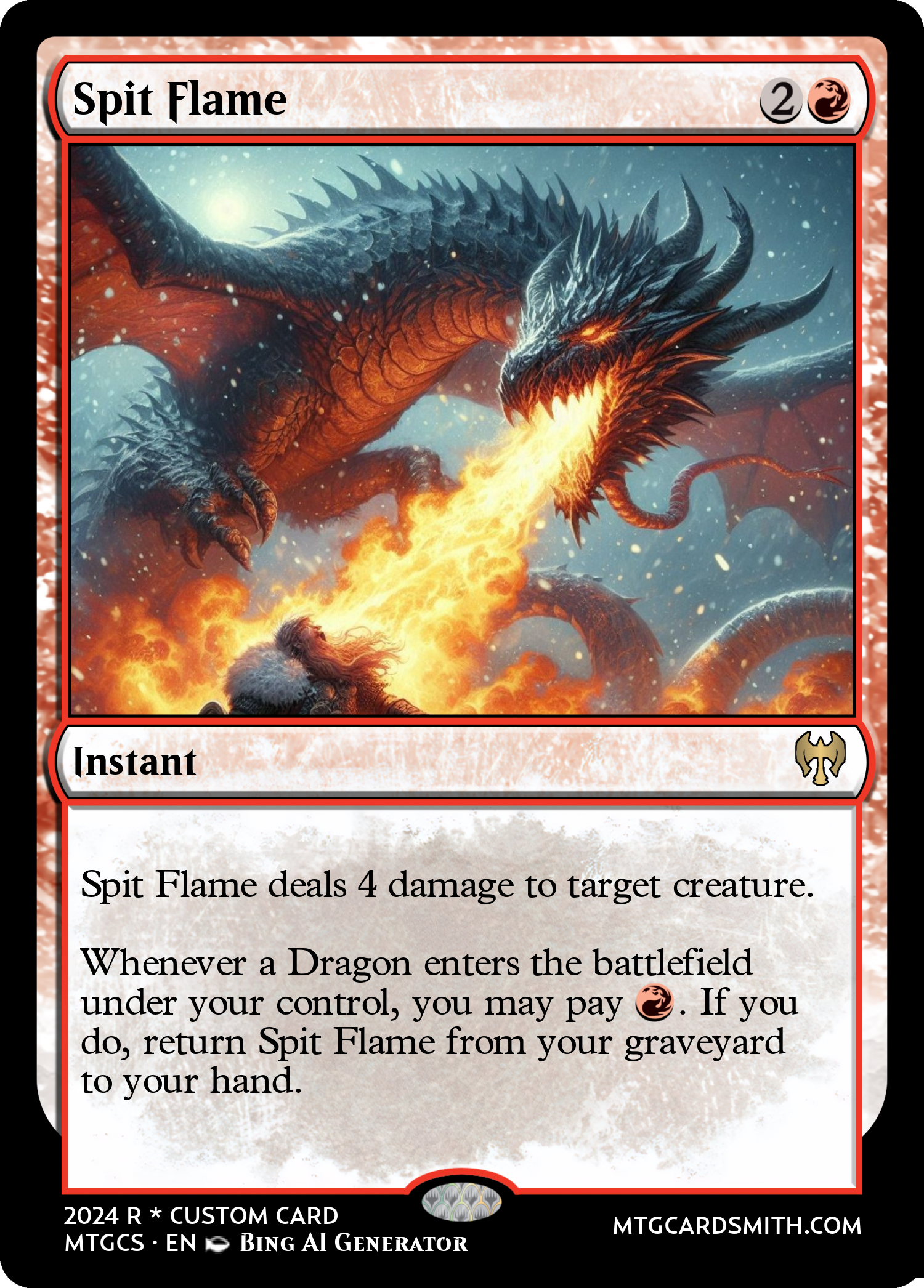 Spit Flame