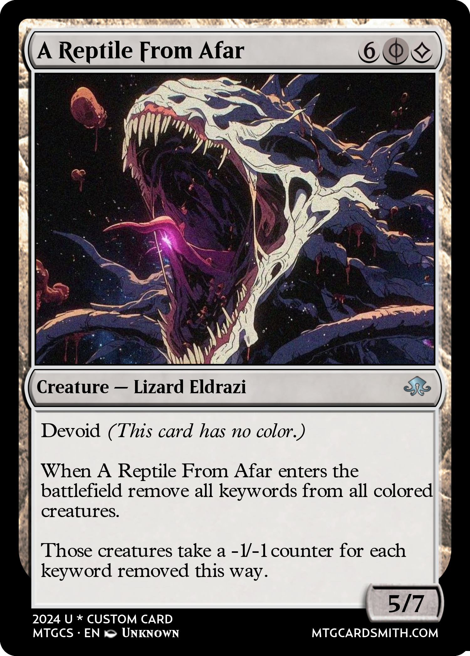 A Reptile From Afar