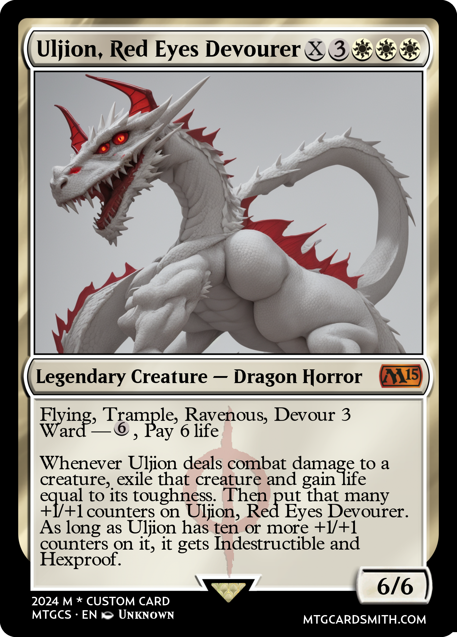 Uljion, Red Eyes Devourer