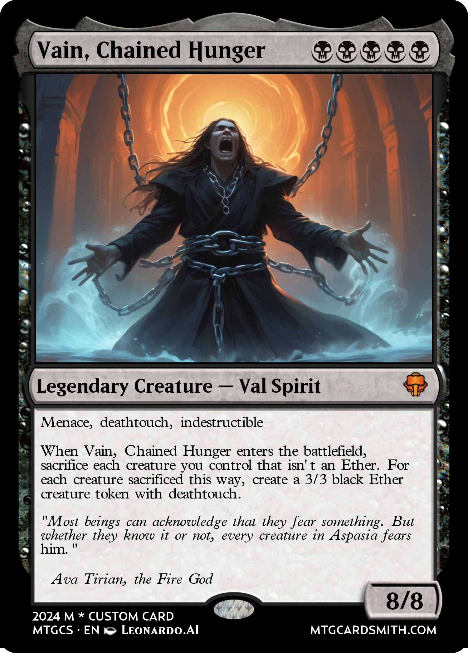Vain, Chained Hunger