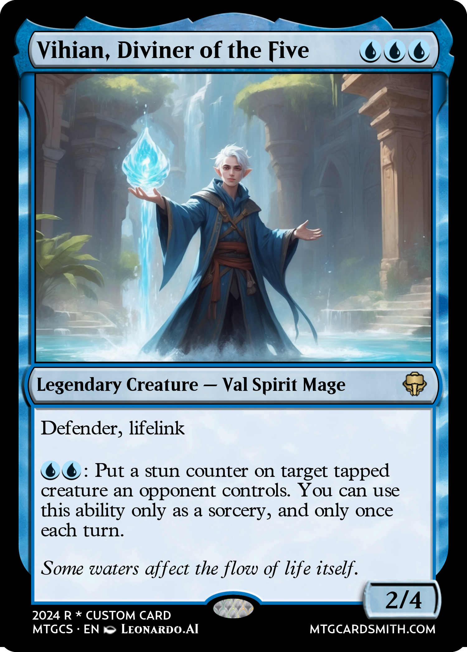 Vihian, Diviner of the Five