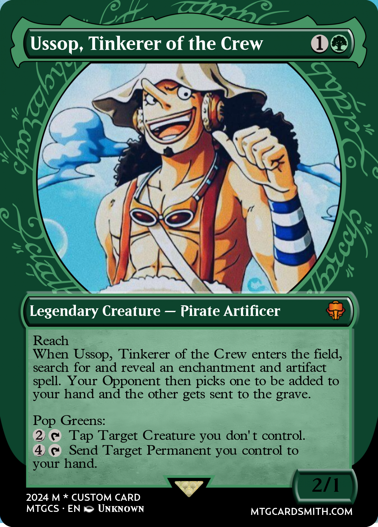 Ussop, Tinkerer of the Crew