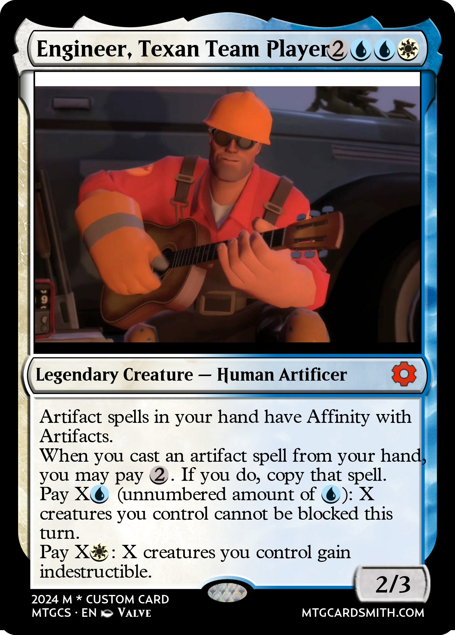 Engineer, Texan Team Player