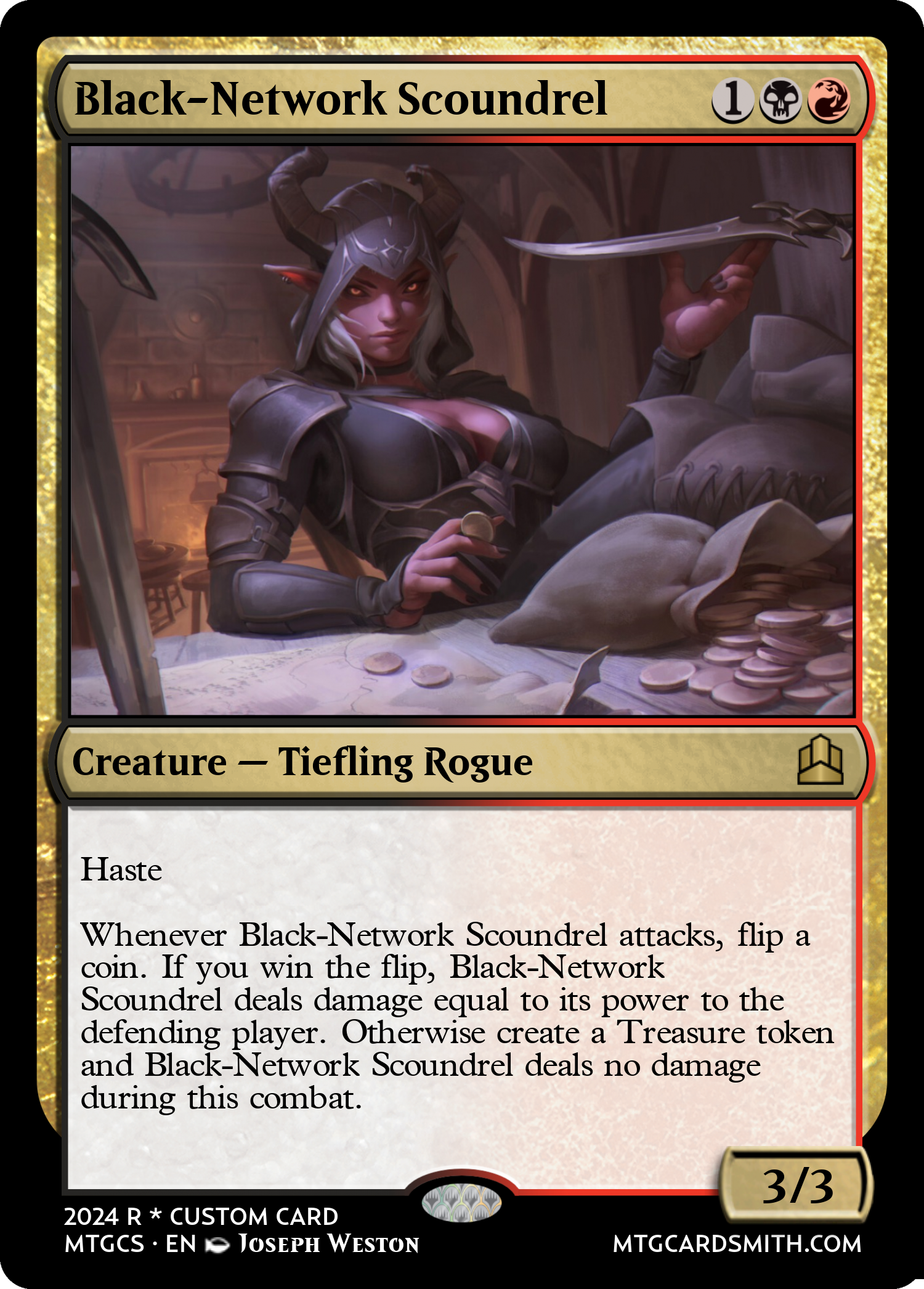 Black-Network Scoundrel