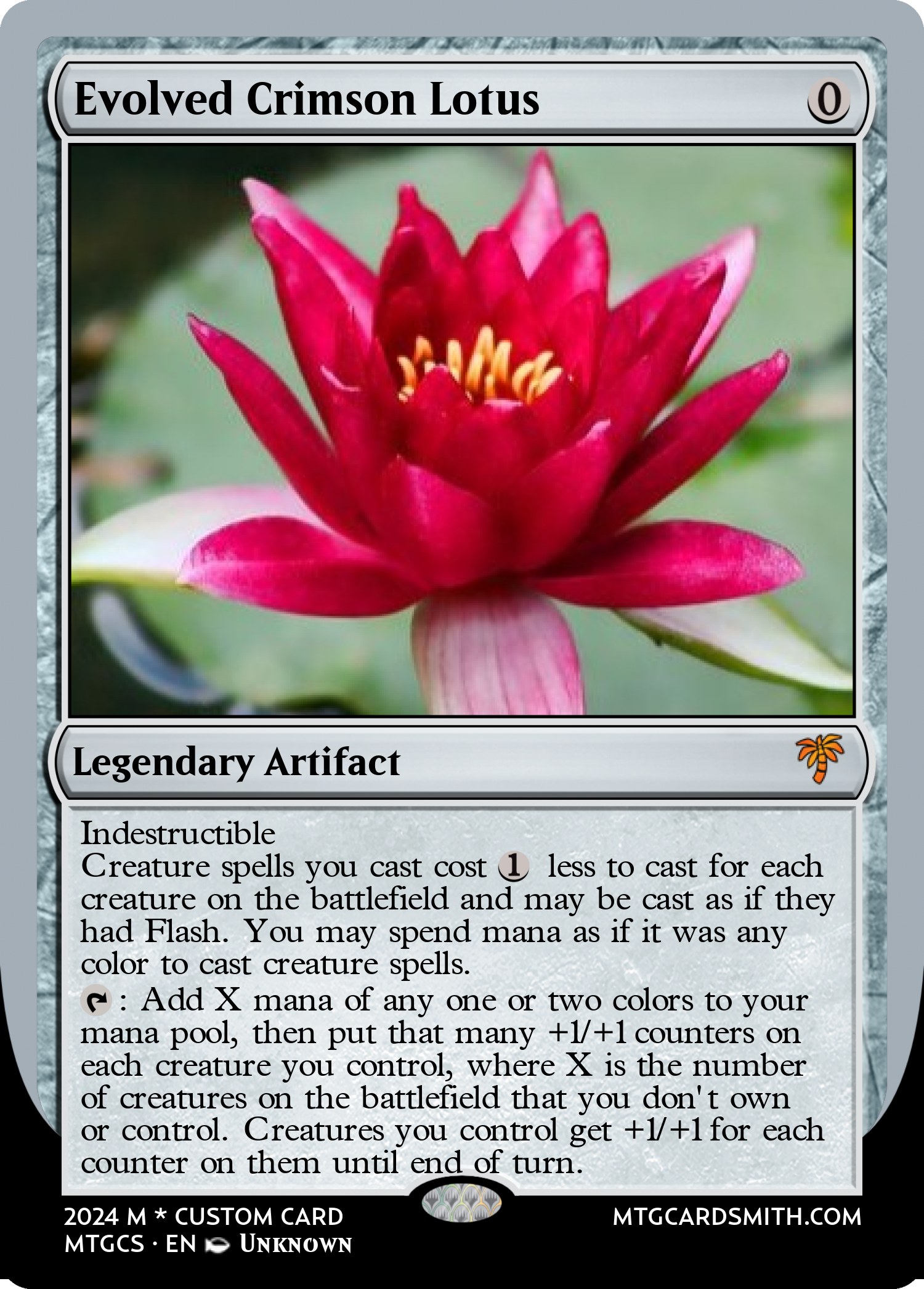 Evolved Crimson Lotus