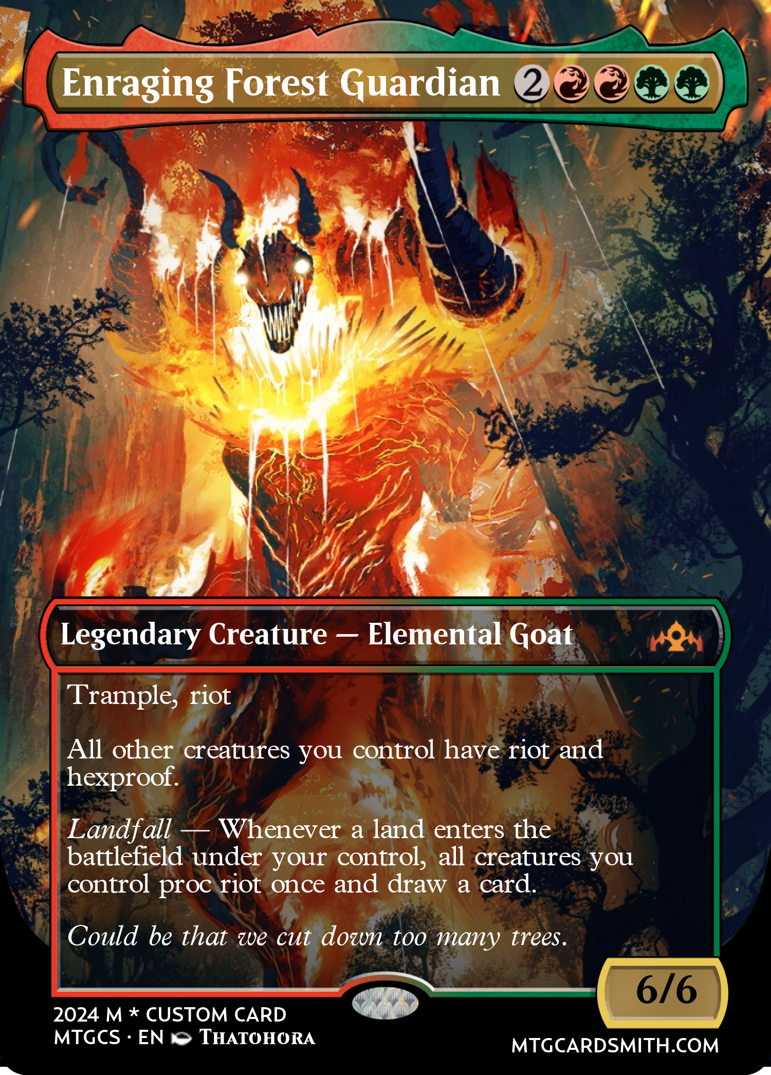 Enraging Forest Guardian