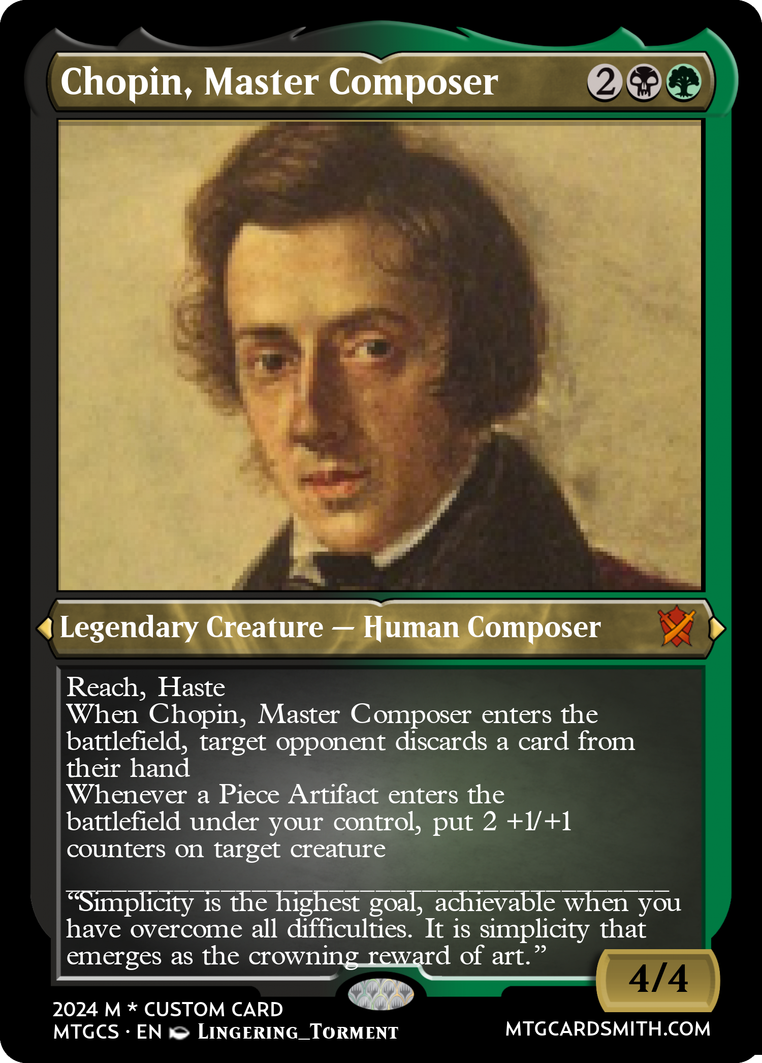 Chopin, Master Composer