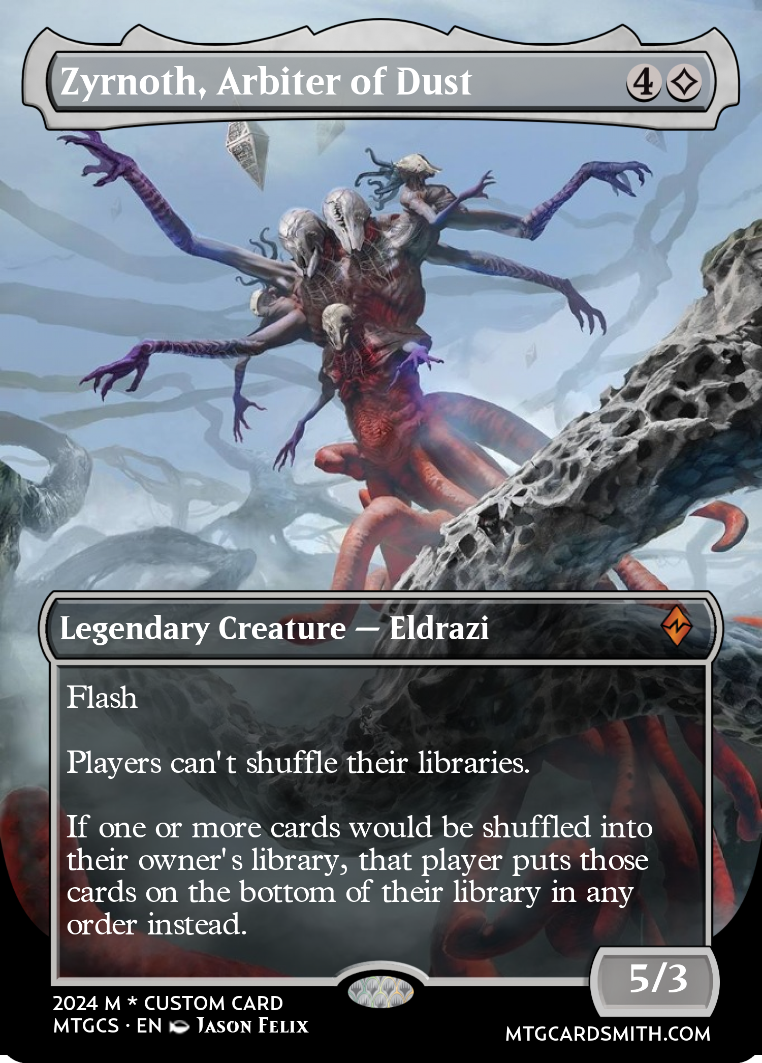 Zyrnoth, Arbiter of Dust