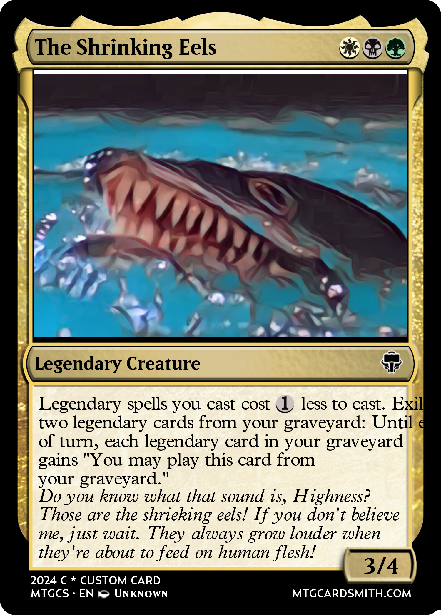 The Shrinking Eels 