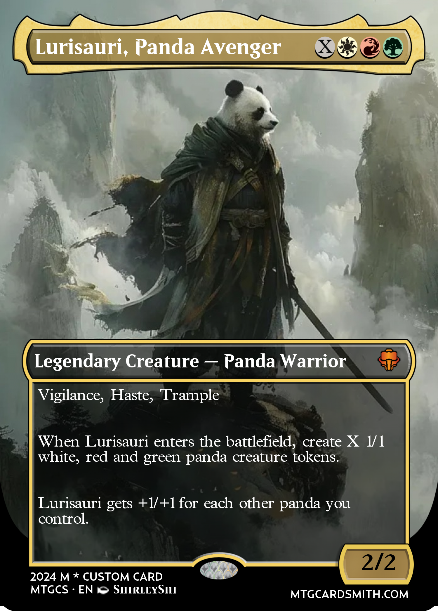 Lurisauri, Panda Avenger