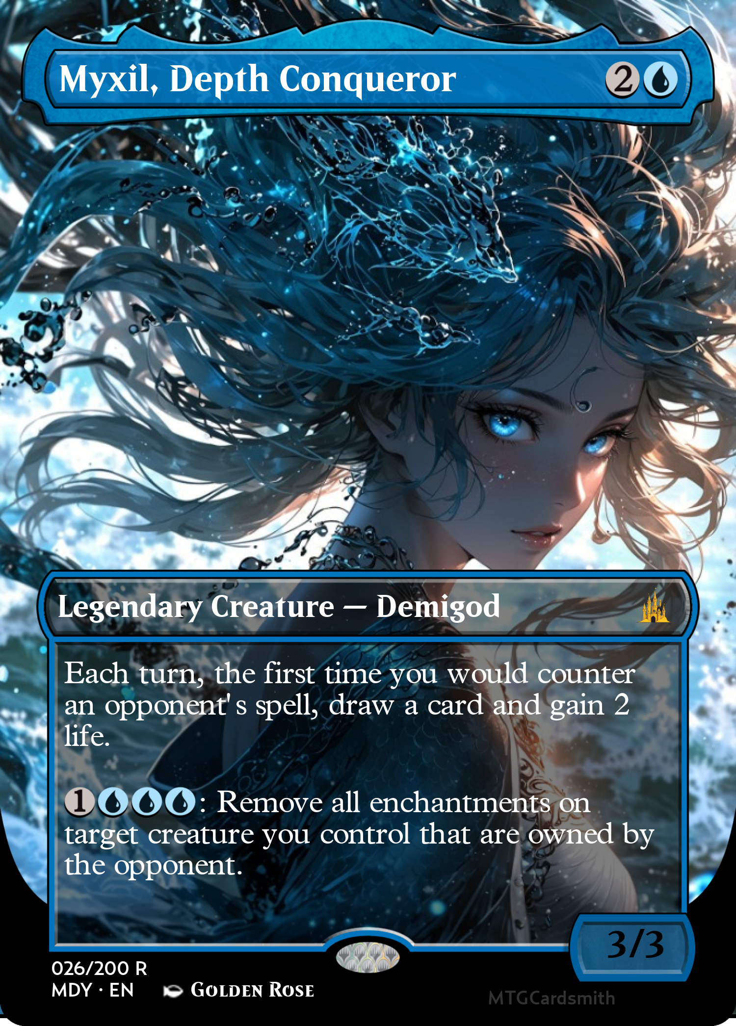 Myxil, Depth Conqueror