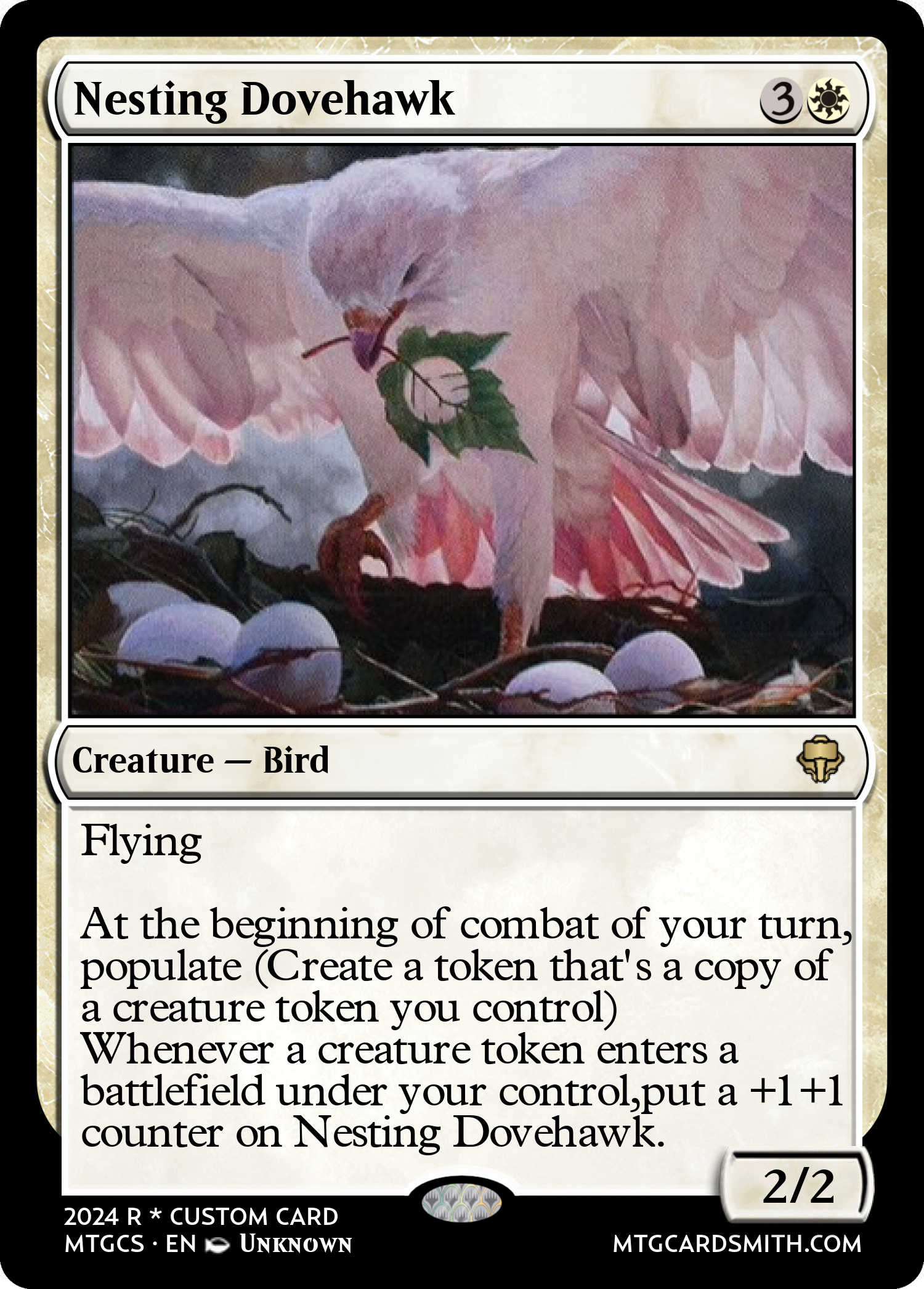 Nesting Dovehawk