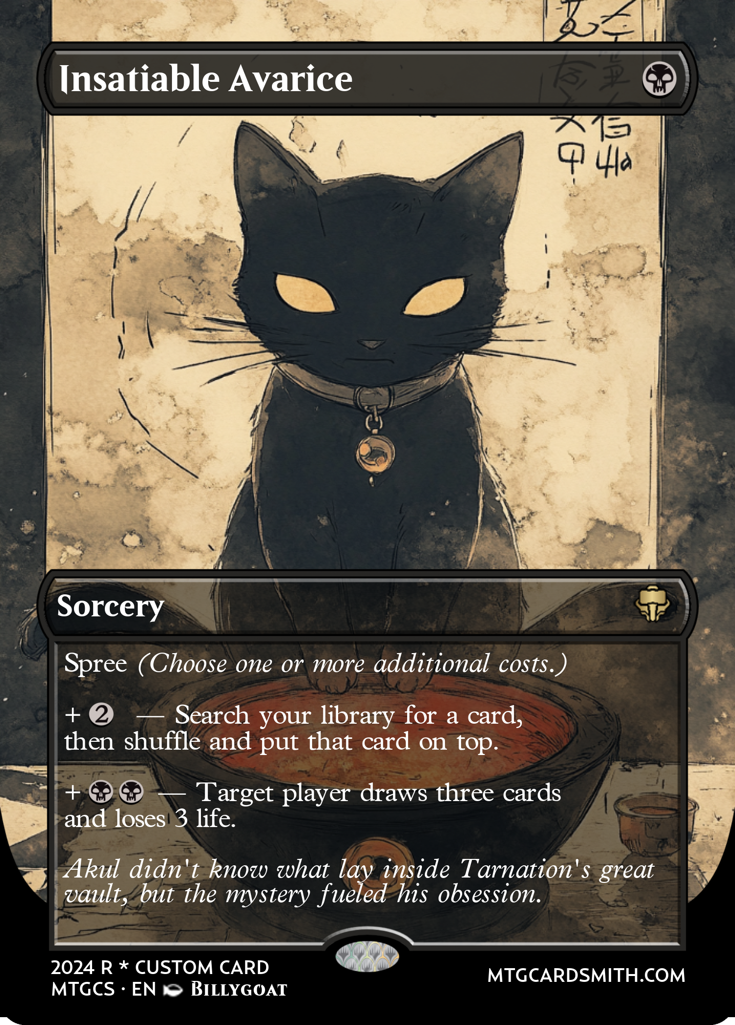 Insatiable Avarice