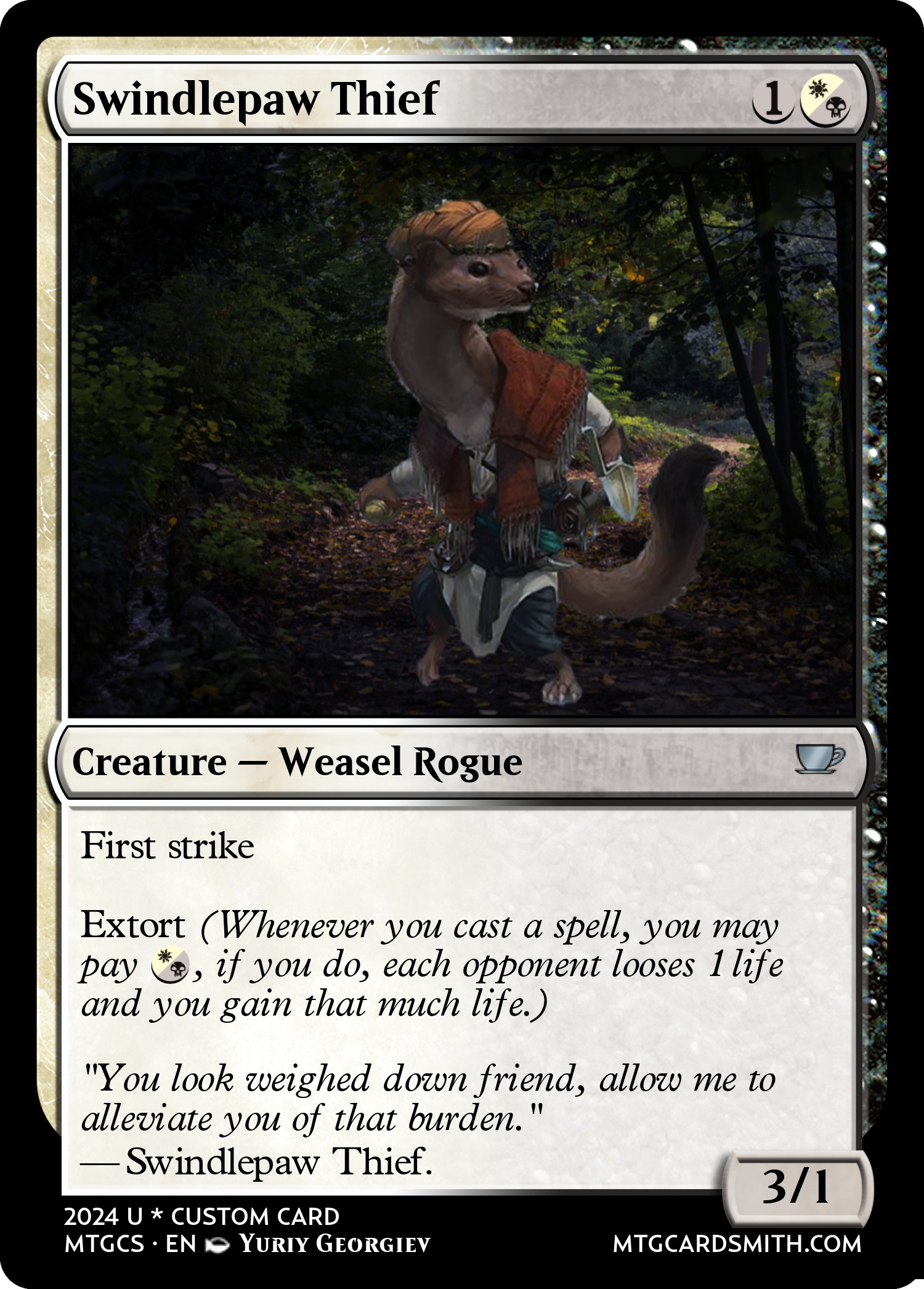 Swindlepaw Thief