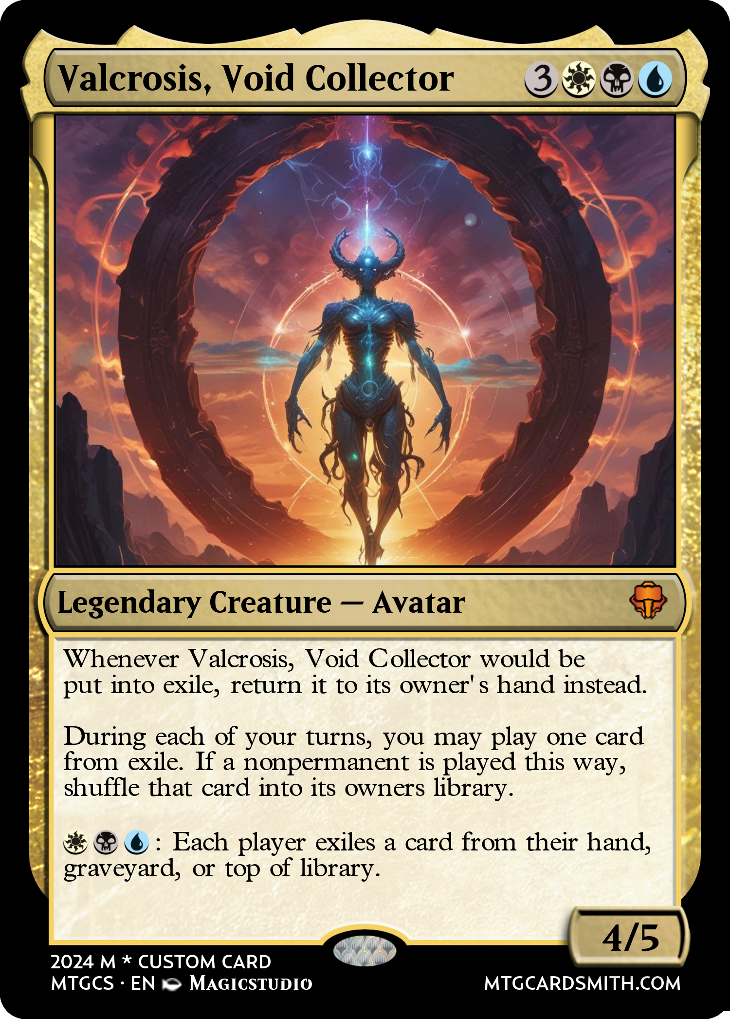 Valcrosis, Void Collector