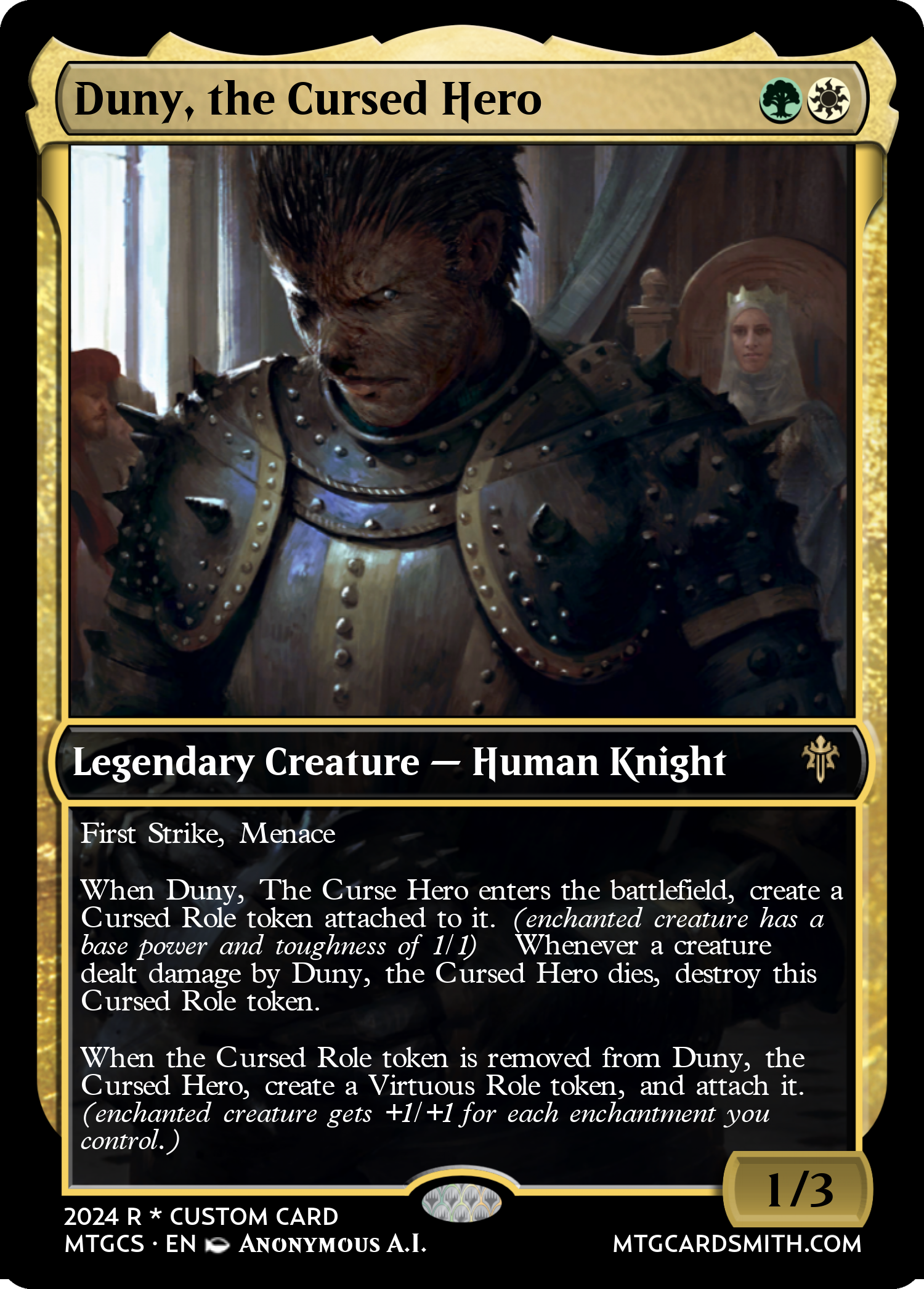 Duny, the Cursed Hero