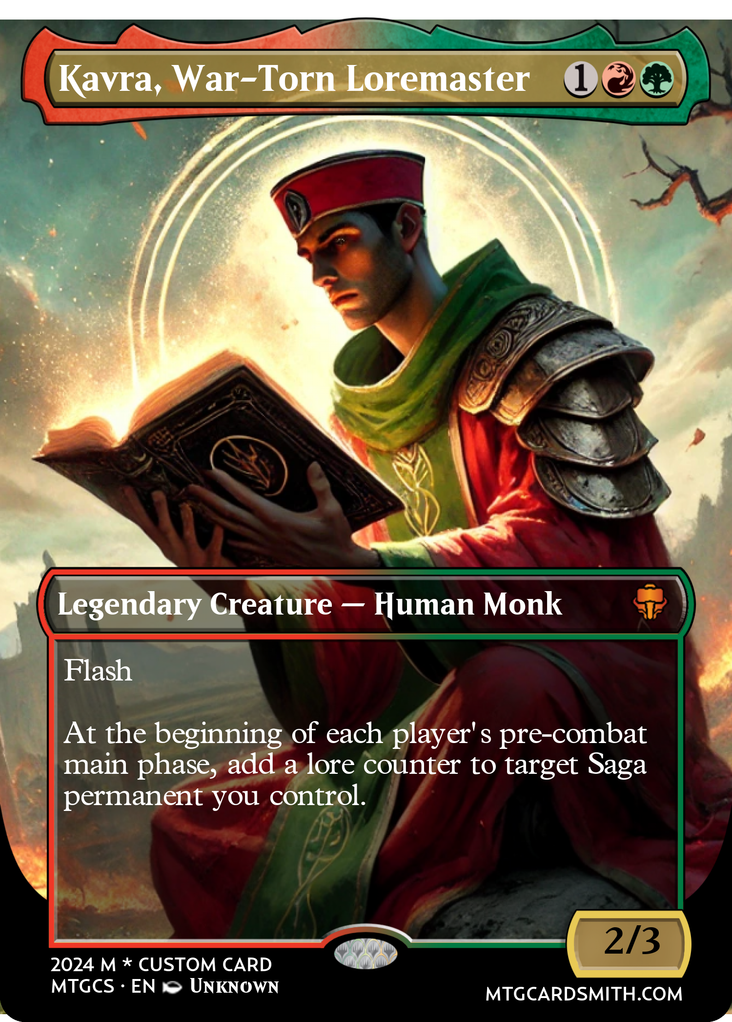 Kavra, War-Torn Loremaster