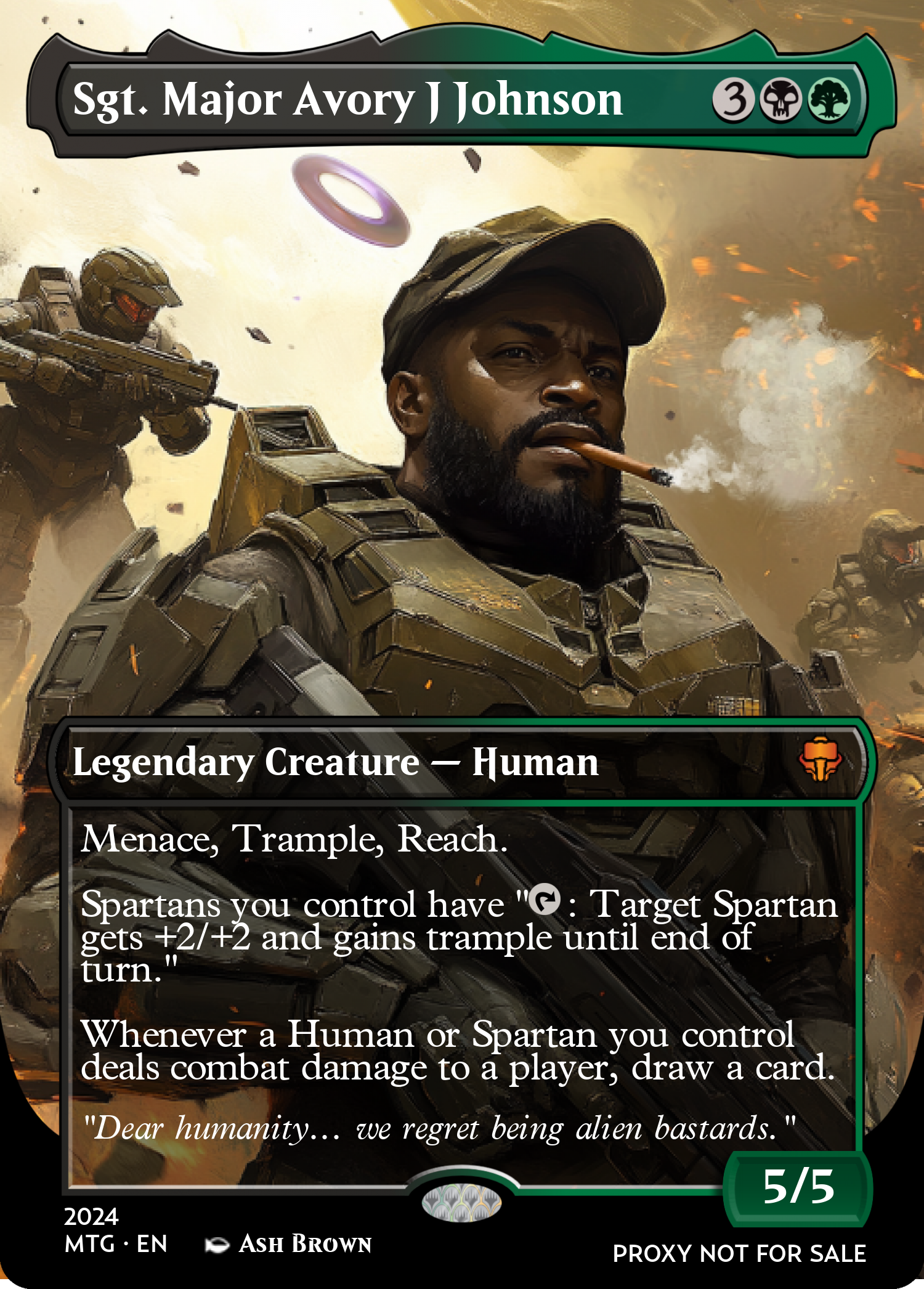 Sgt. Major Avory J Johnson