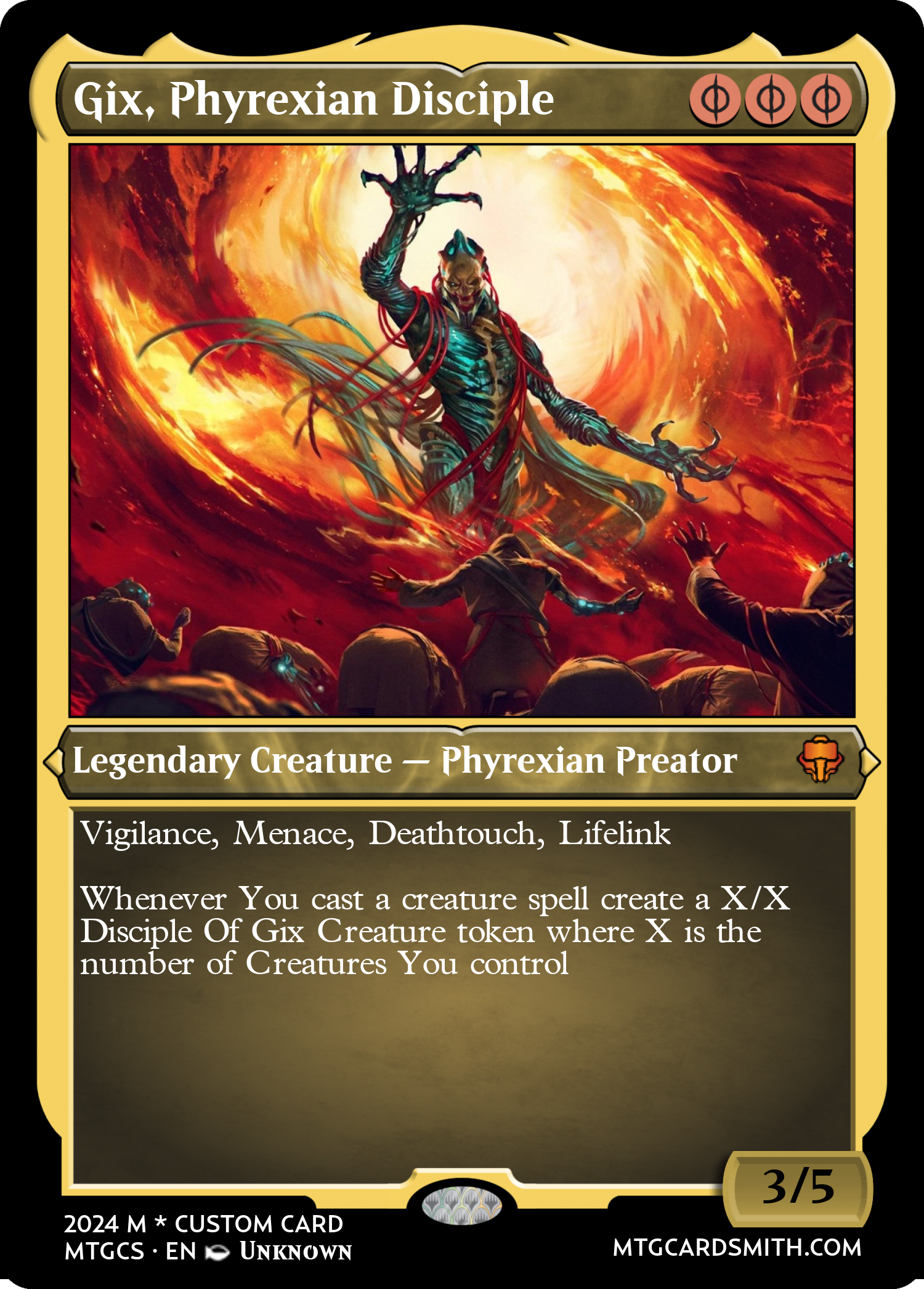 Gix, Phyrexian Disciple