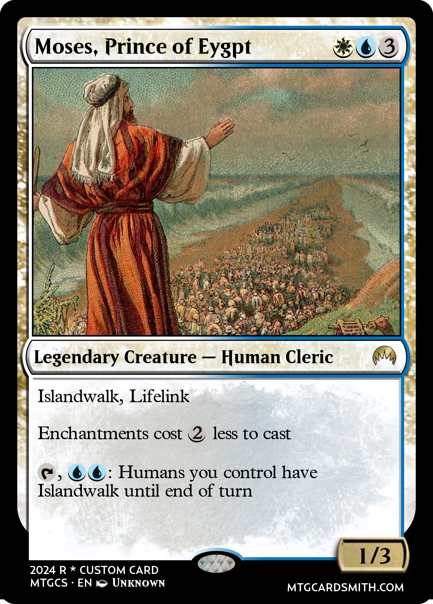 Moses, Prince of Eygpt