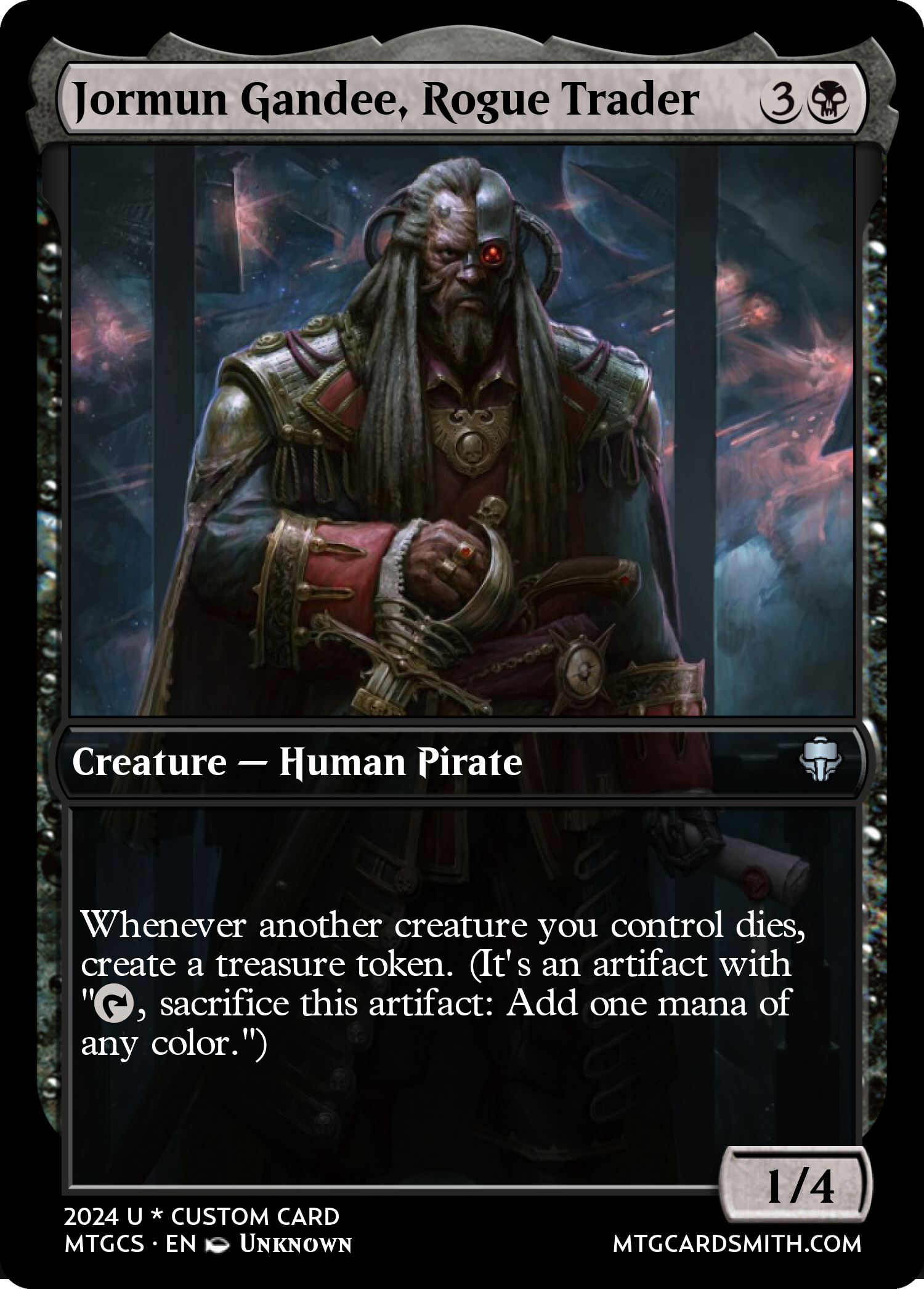 Jormun Gandee, Rogue Trader