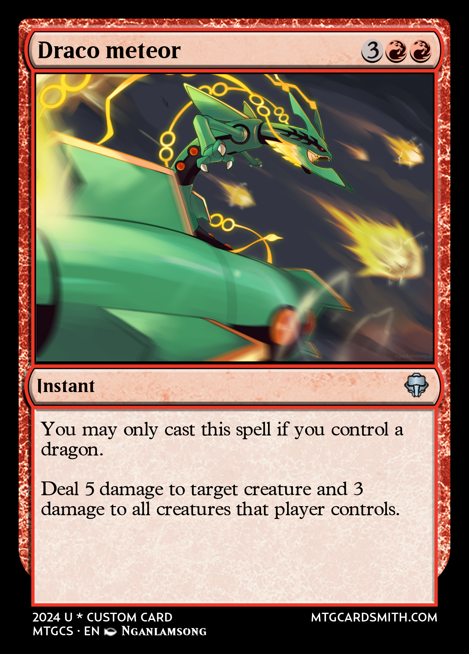 Draco meteor