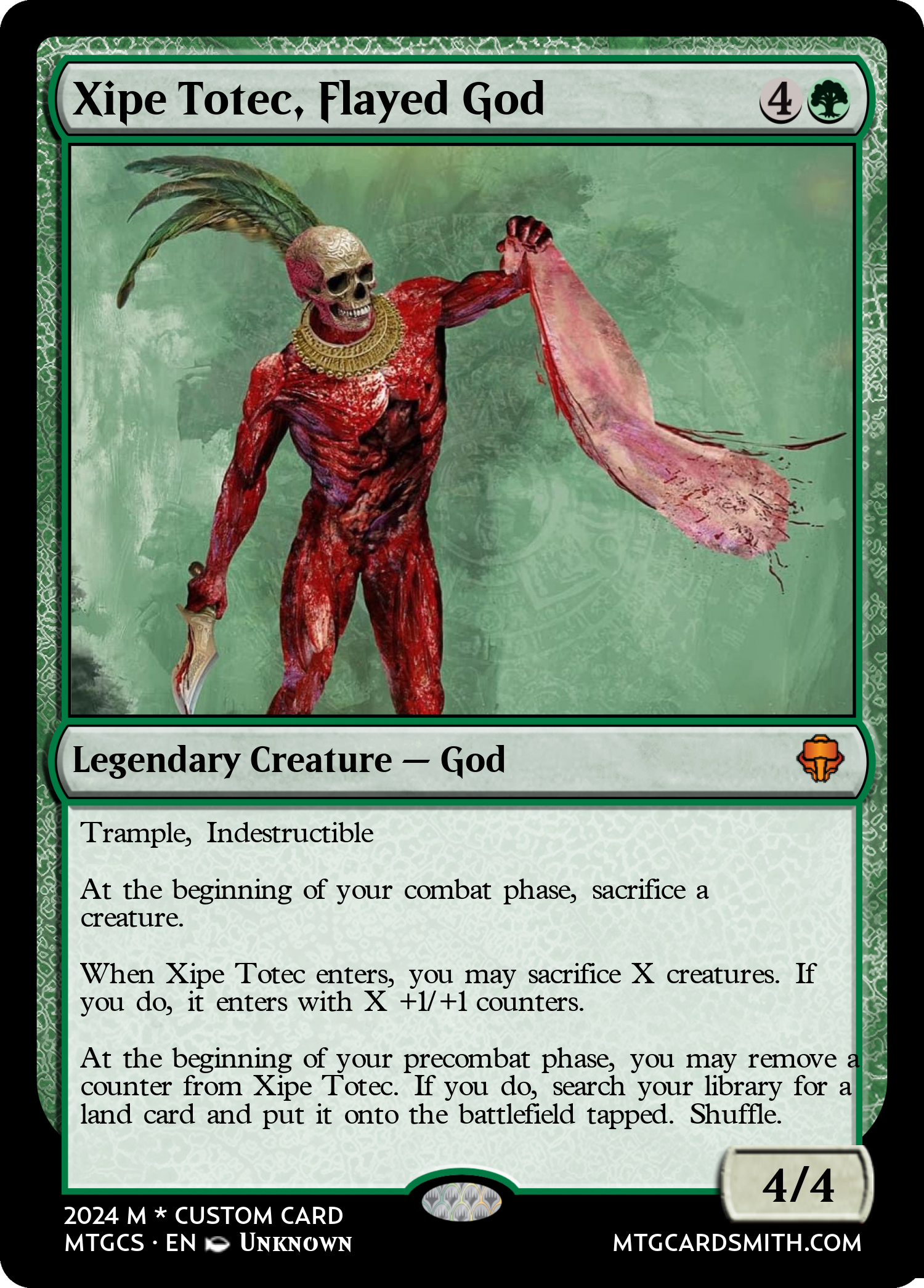 Xipe Totec, Flayed God 