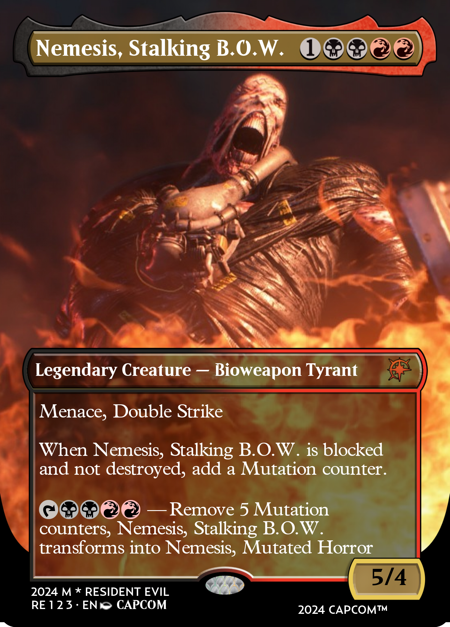 Nemesis, Stalking B.O.W.
