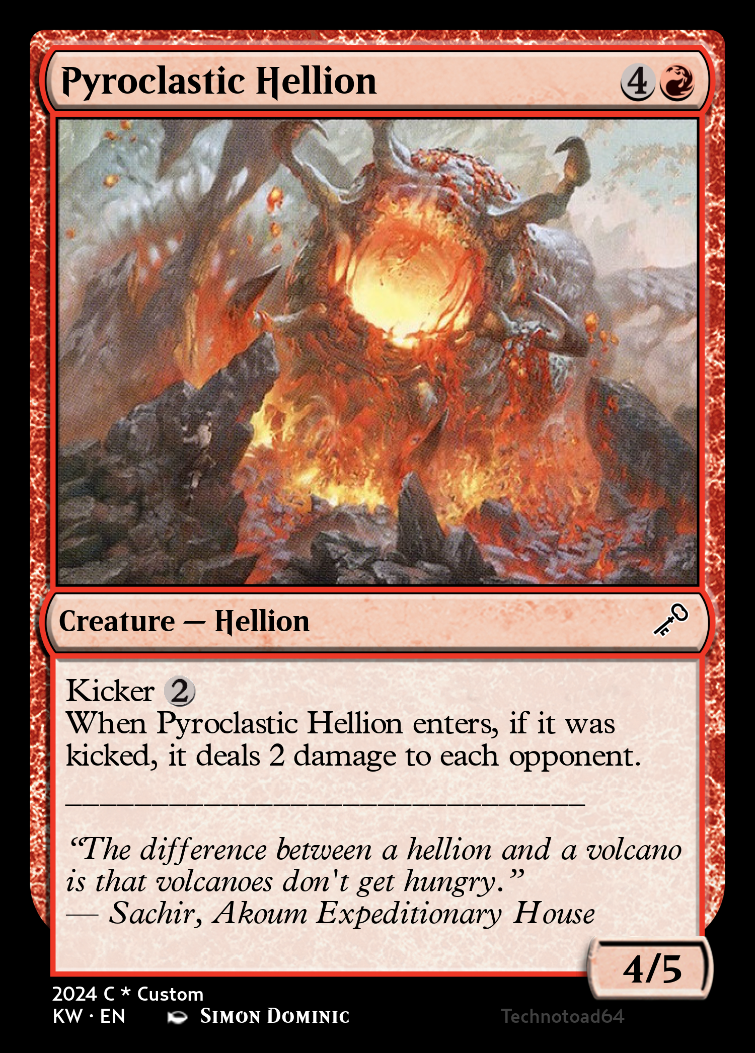 Pyroclastic Hellion